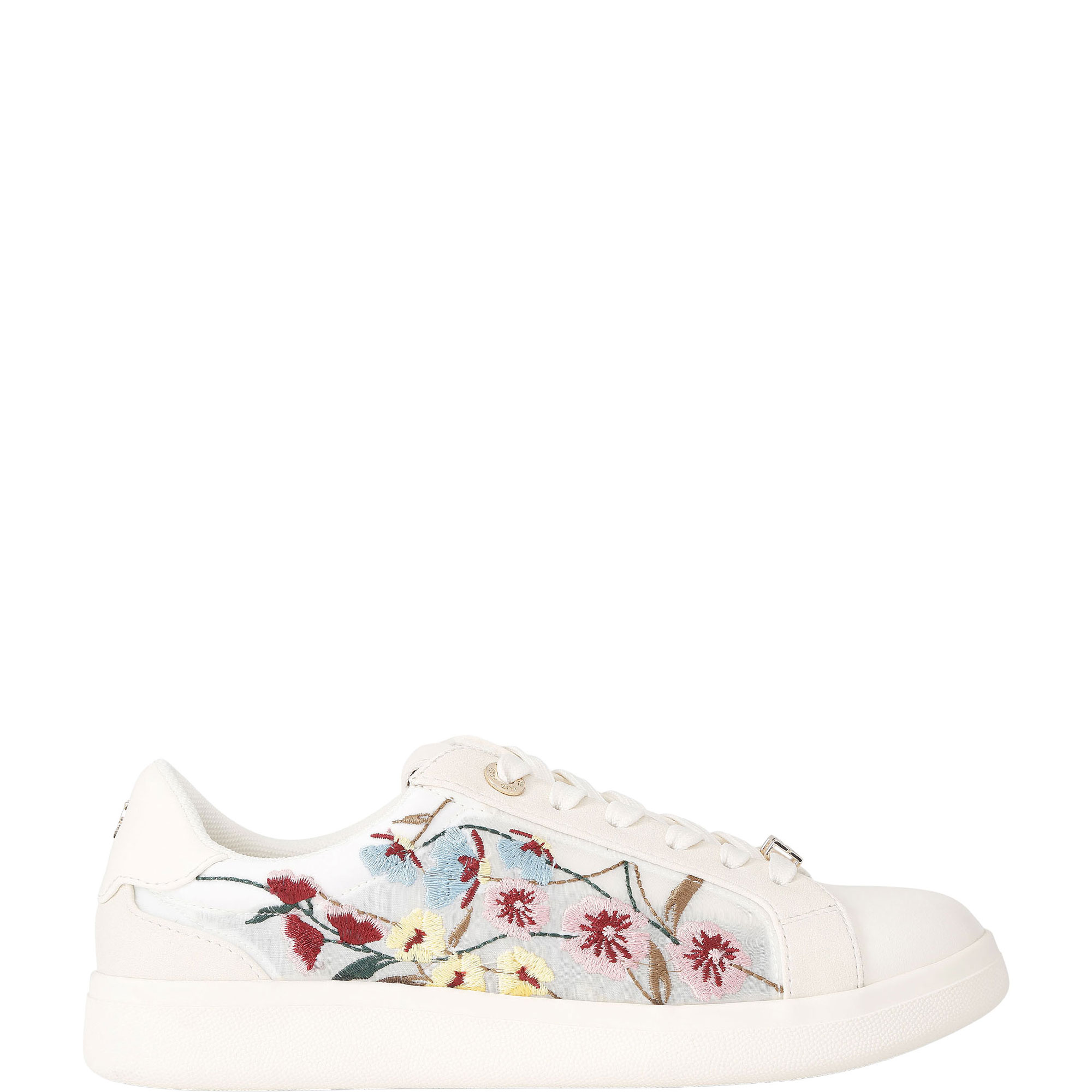 Eliza Floral Embroidered Trainers