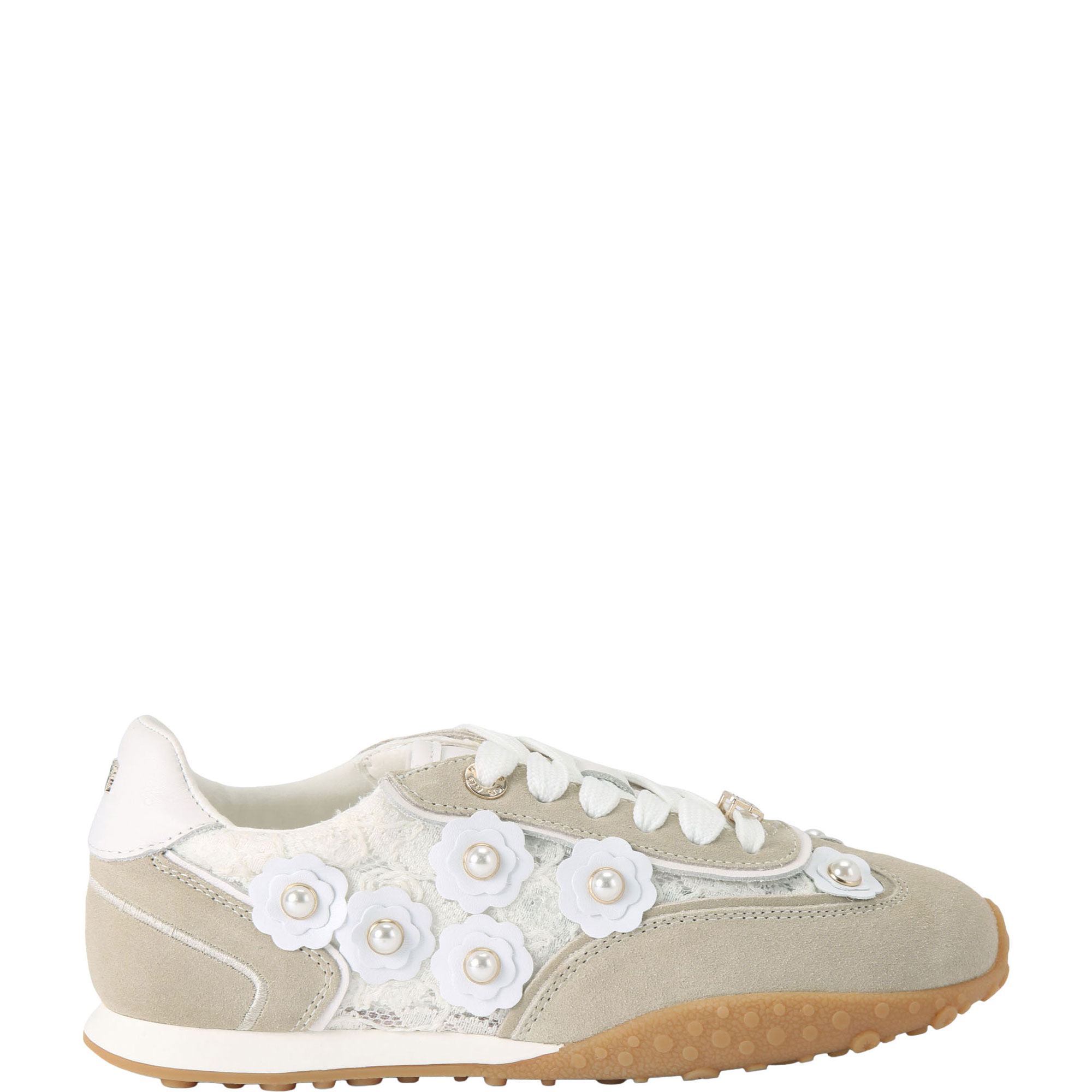 Lavender Daisy Appliqu&eacute; Trainers