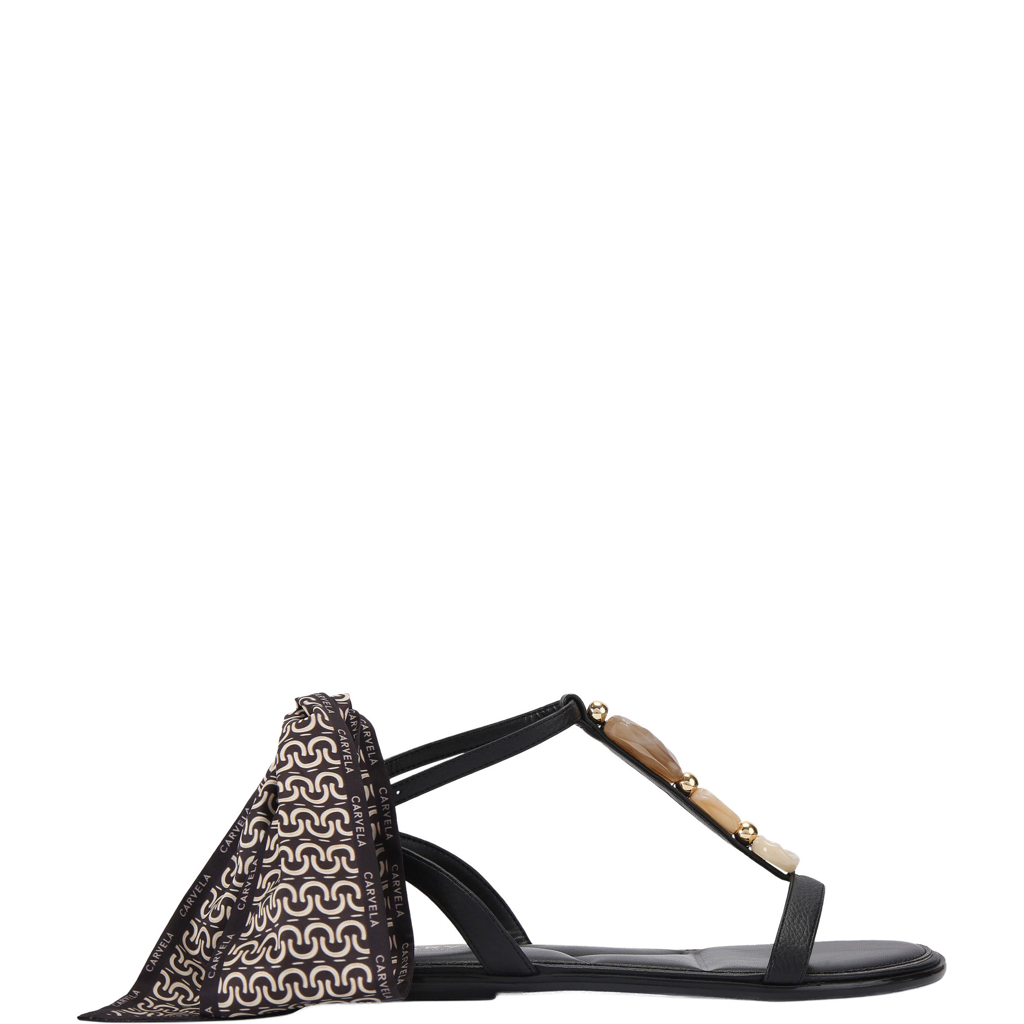Sorrento Gem Flat Sandals