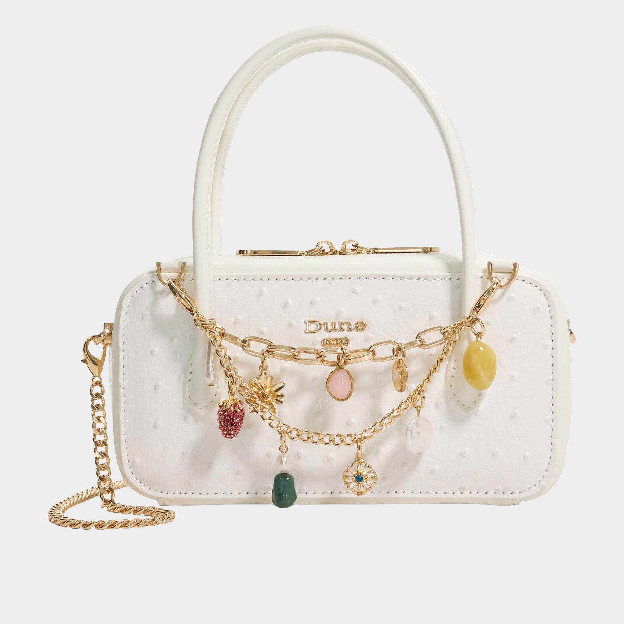 Song Charm Chain Top Handle Bag