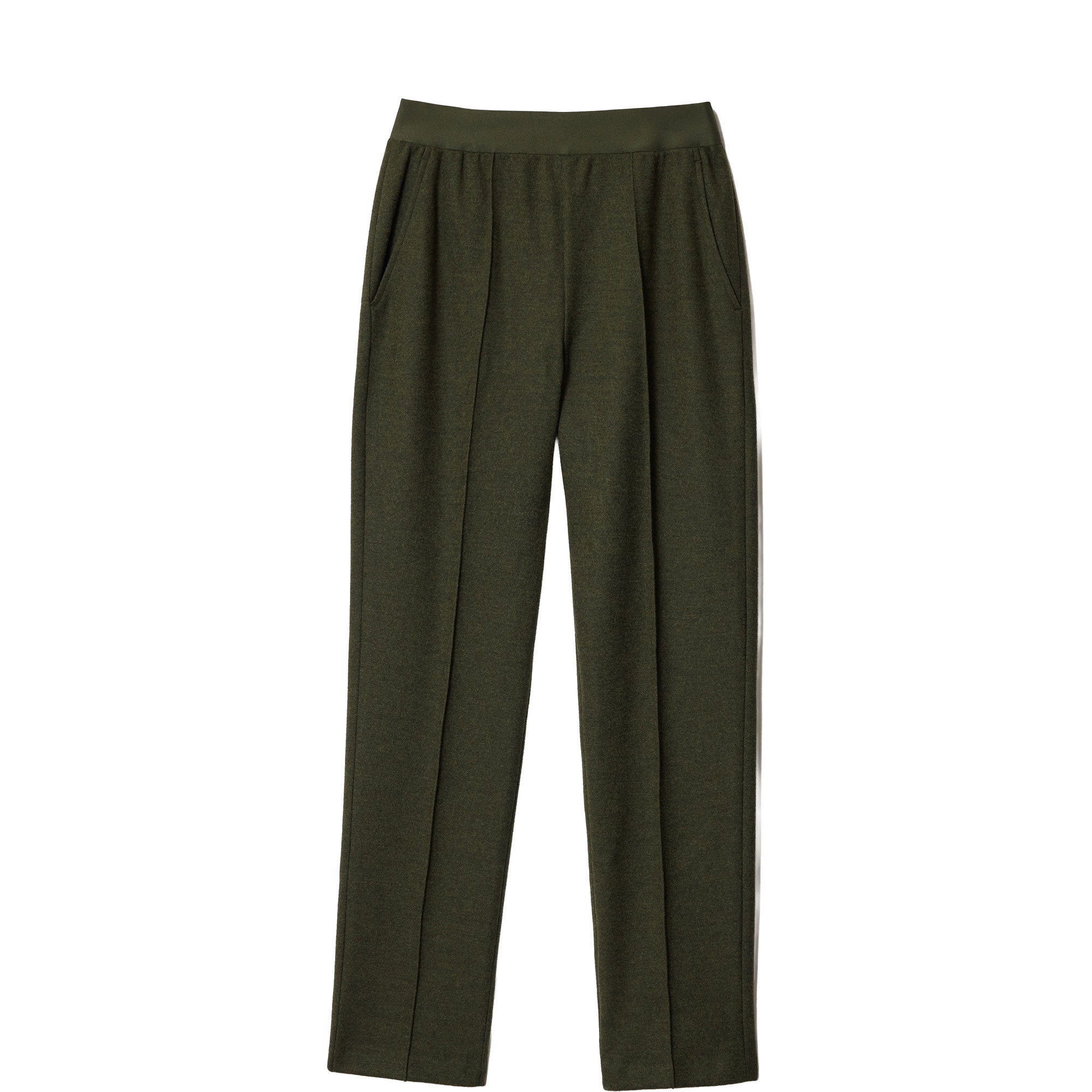Flannel Relaxed Casual Trousers