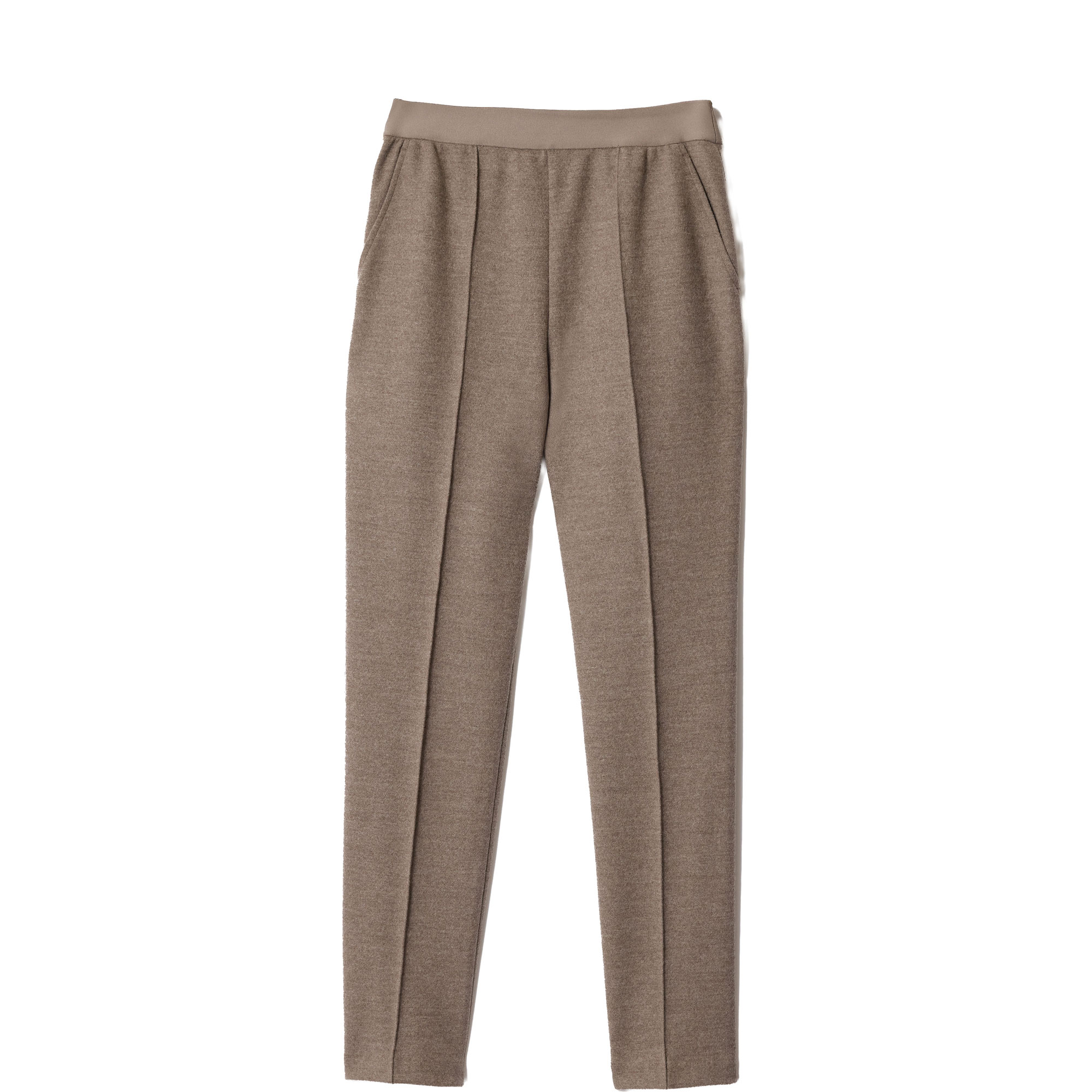 Flannel Relaxed Casual Trousers