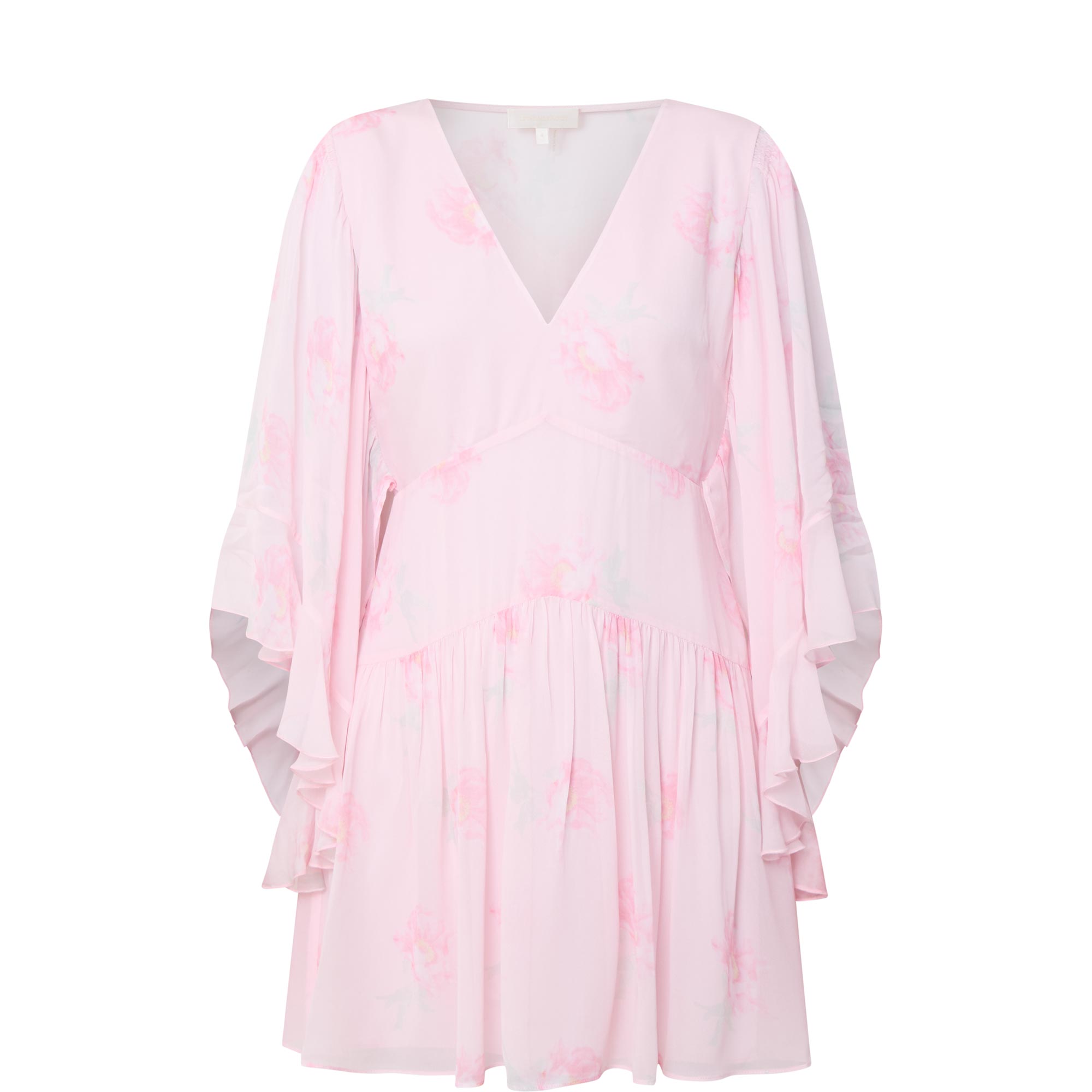 Auralie Floral Print Mini Dress