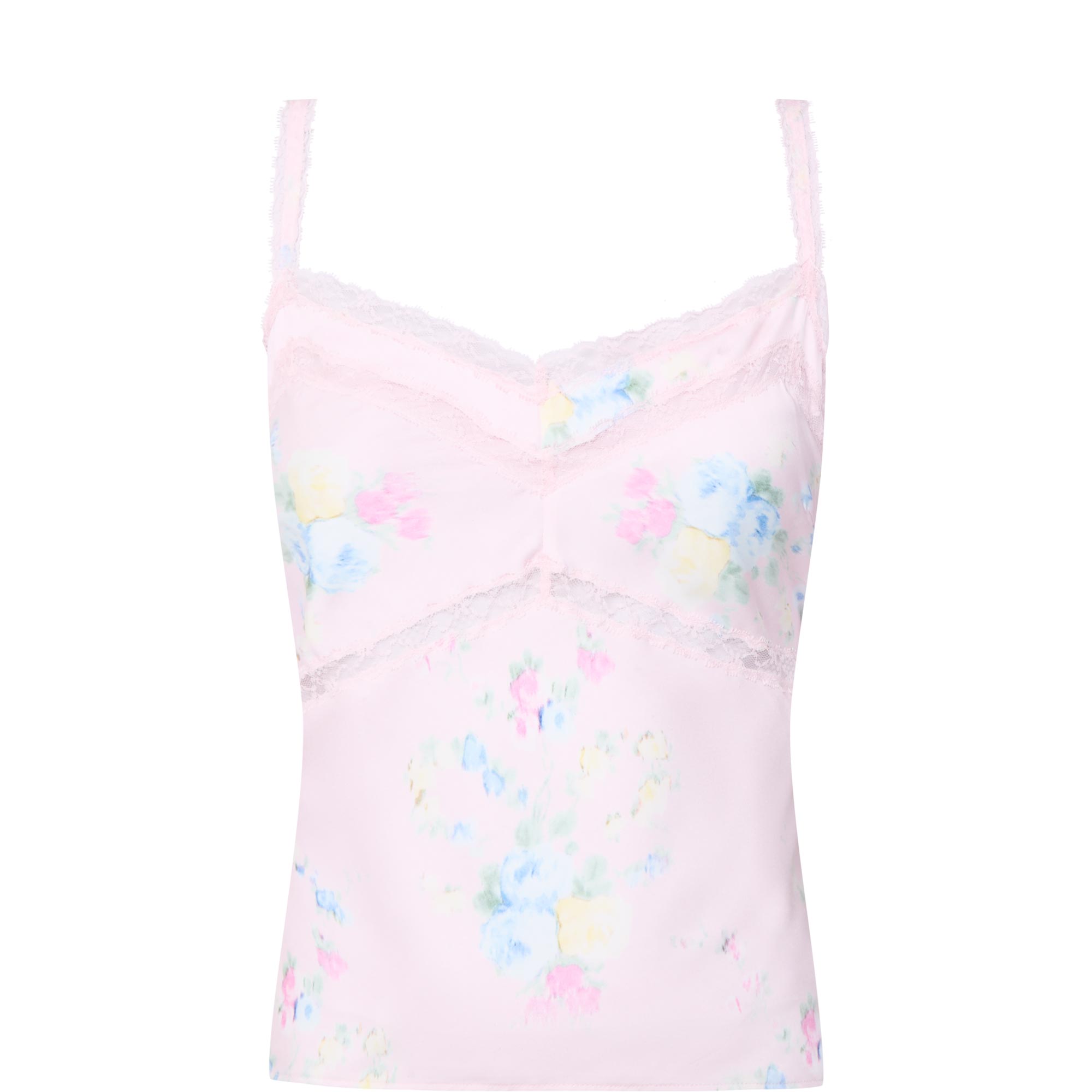 Lirena Lace Trim Ditsy Floral Cami