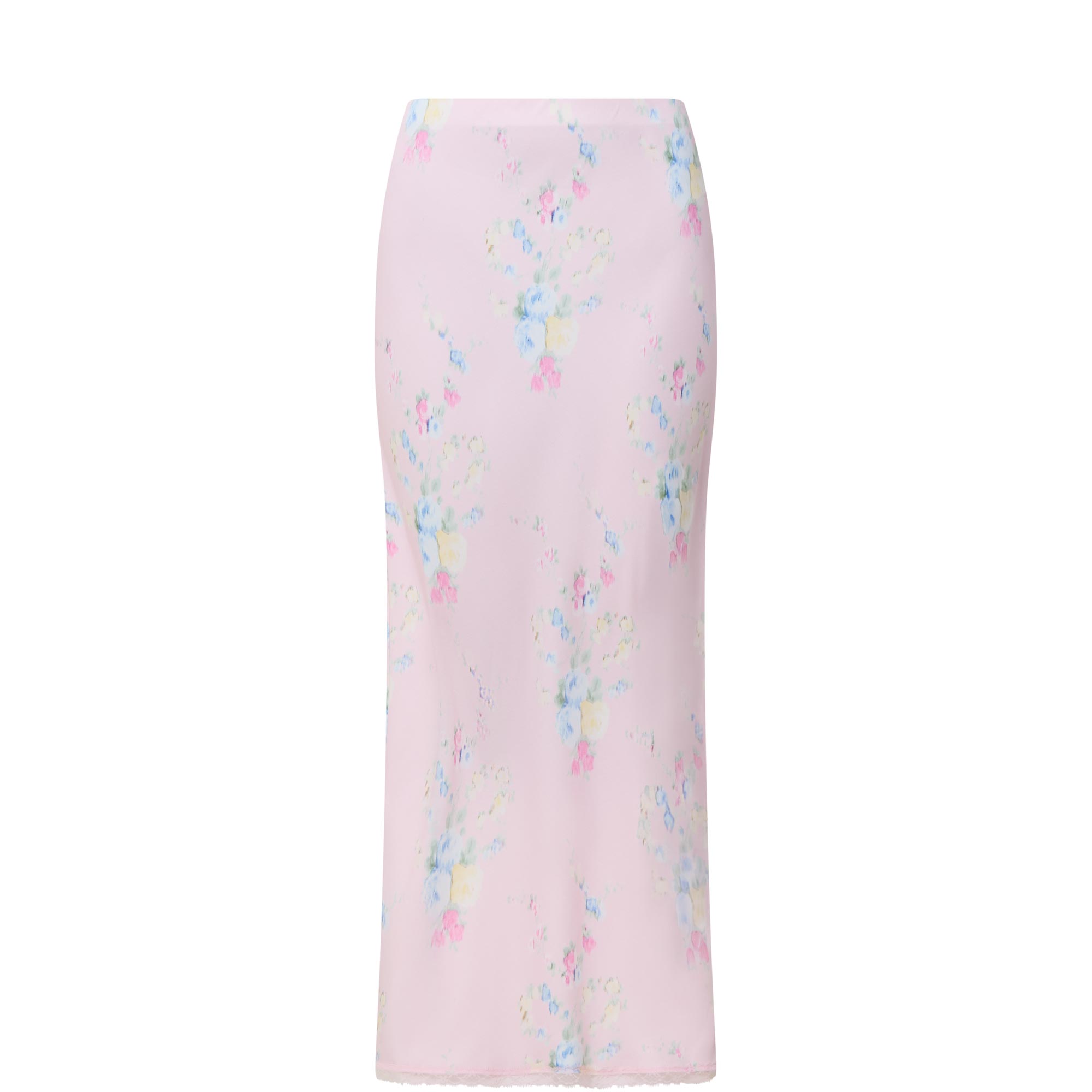 Kalo Ditsy Floral Slip Skirt