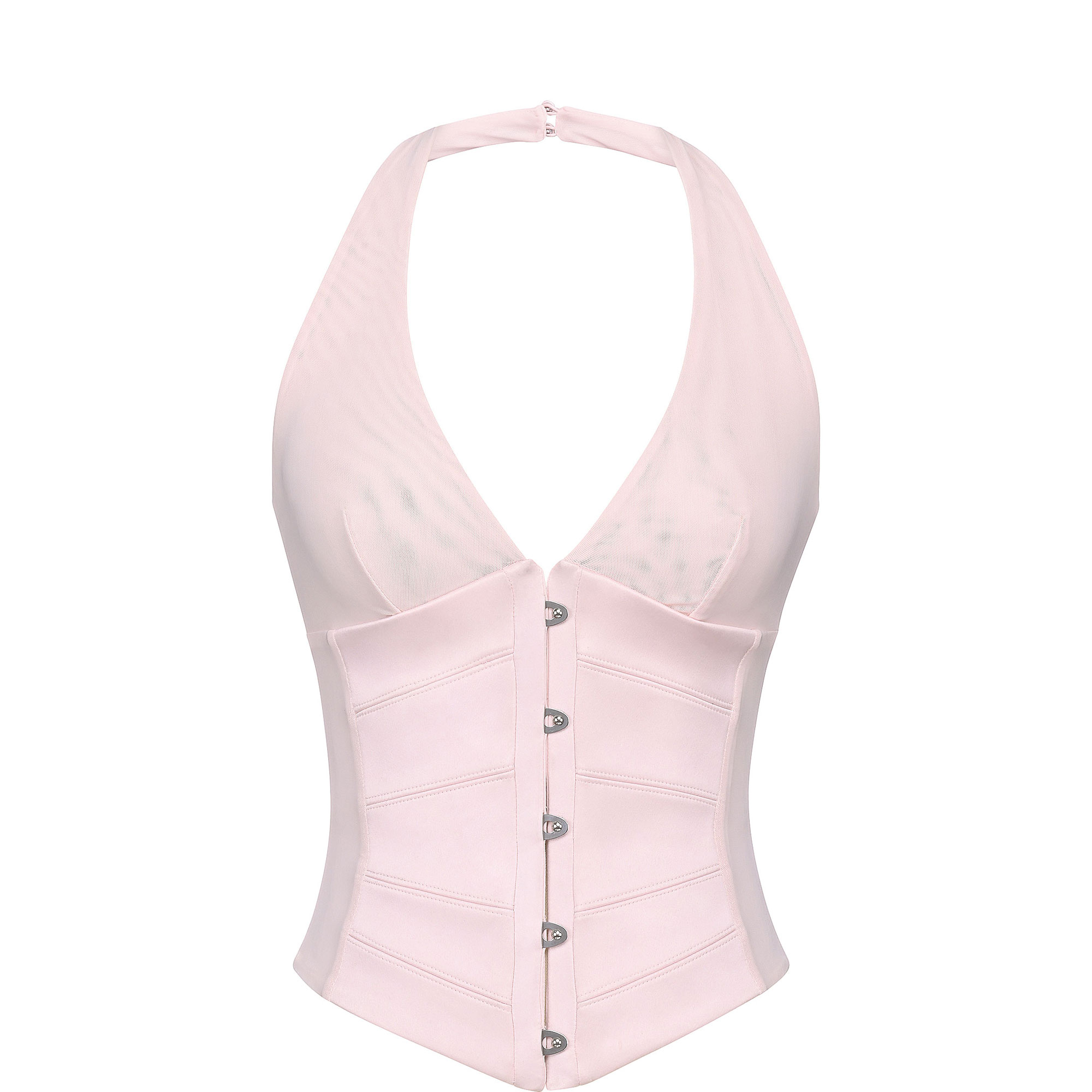 Lia Halter Neck Corset Top