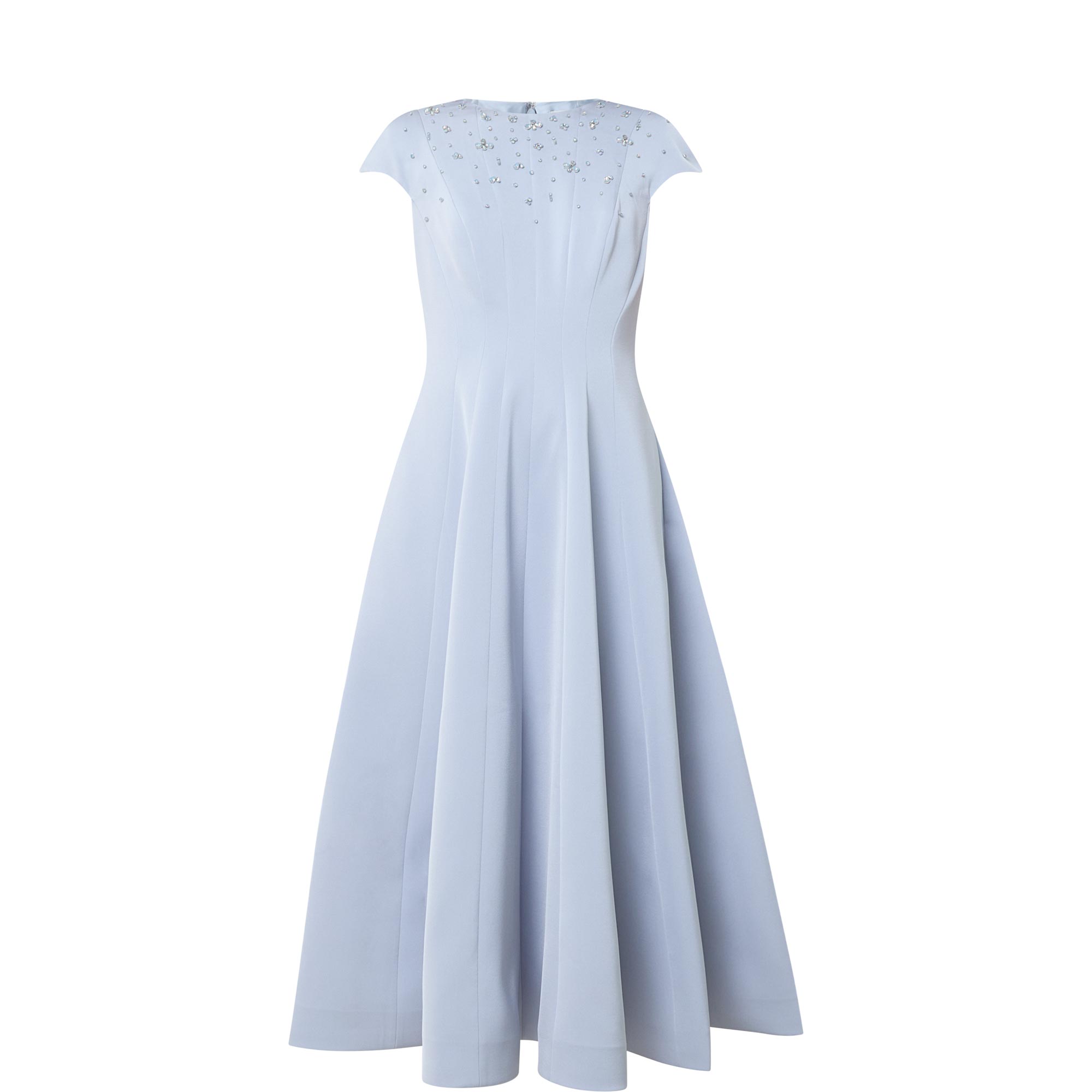 Embellished Flared Dress