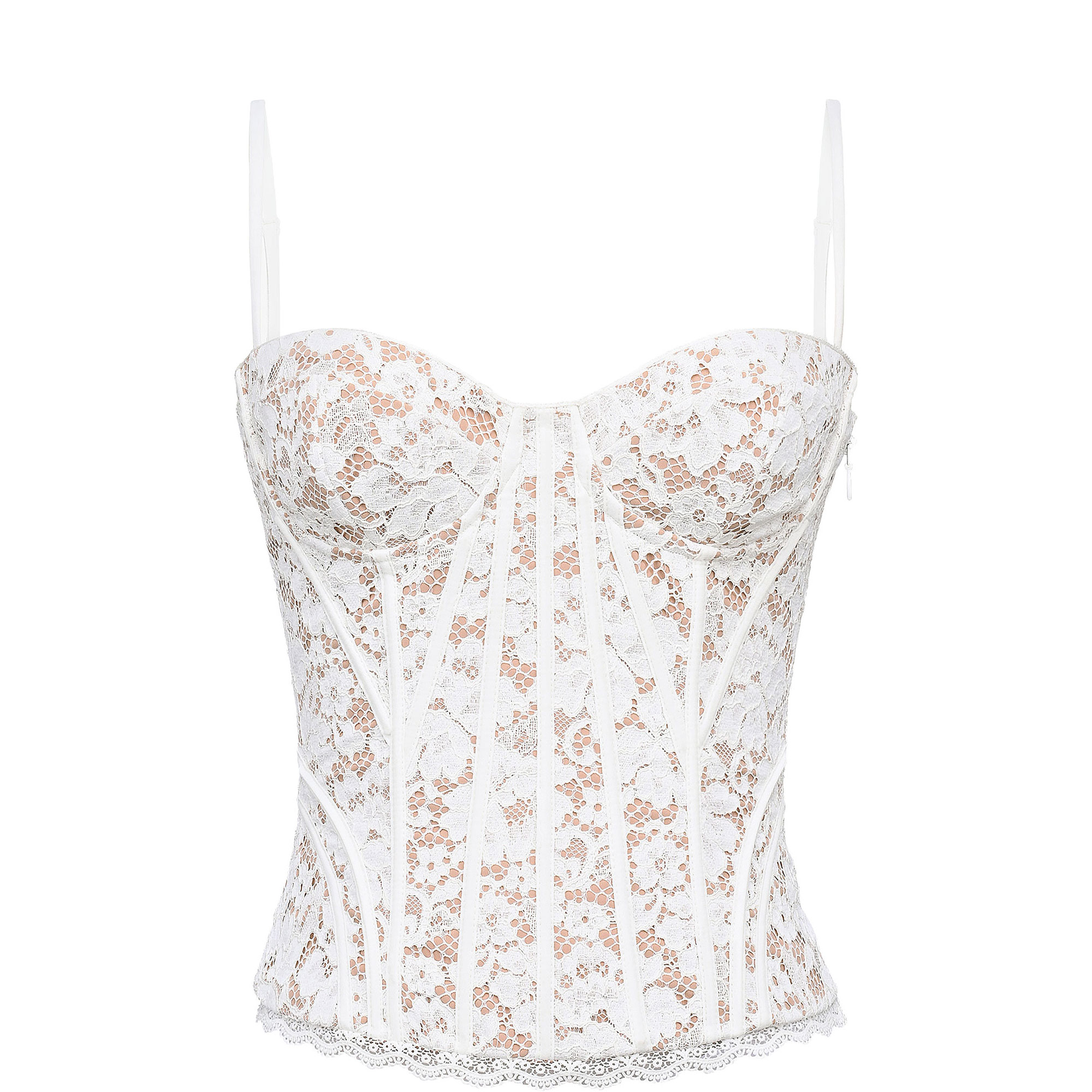 Rania Floral Lace Corset Top