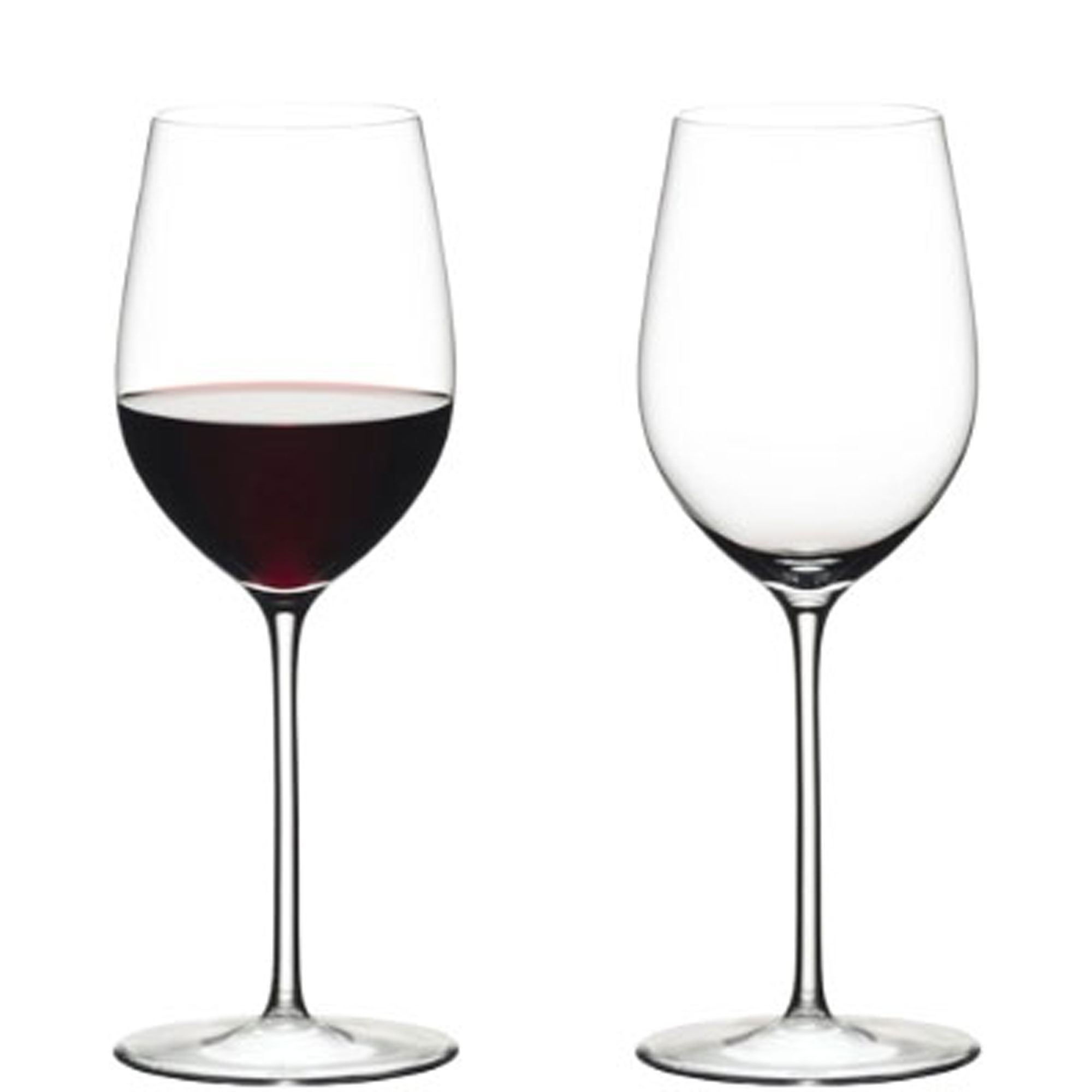 Sommeliers Mature Bordeaux Chablis Chardonnay Glass Set of Two