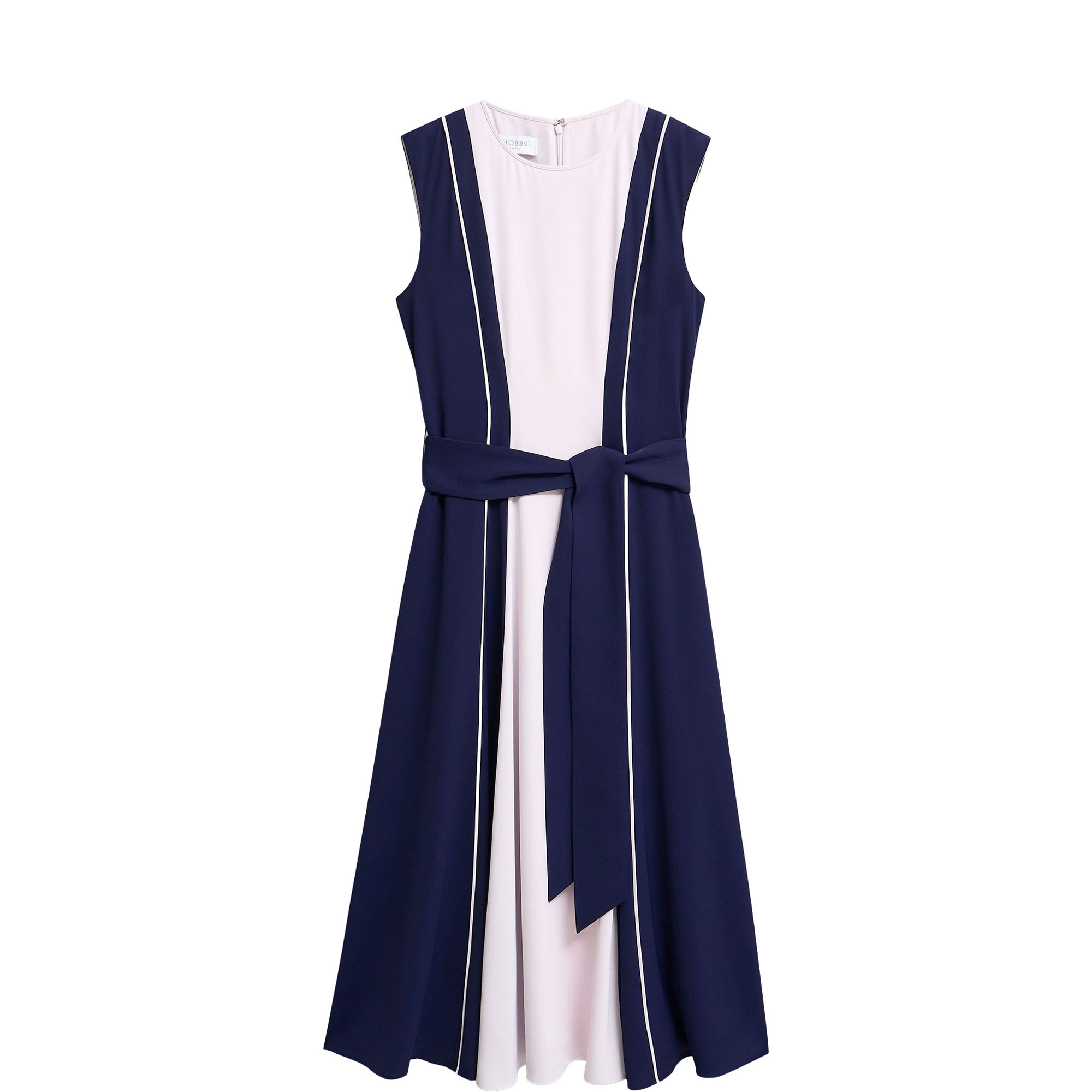 Louise Colour Block Flared Dress