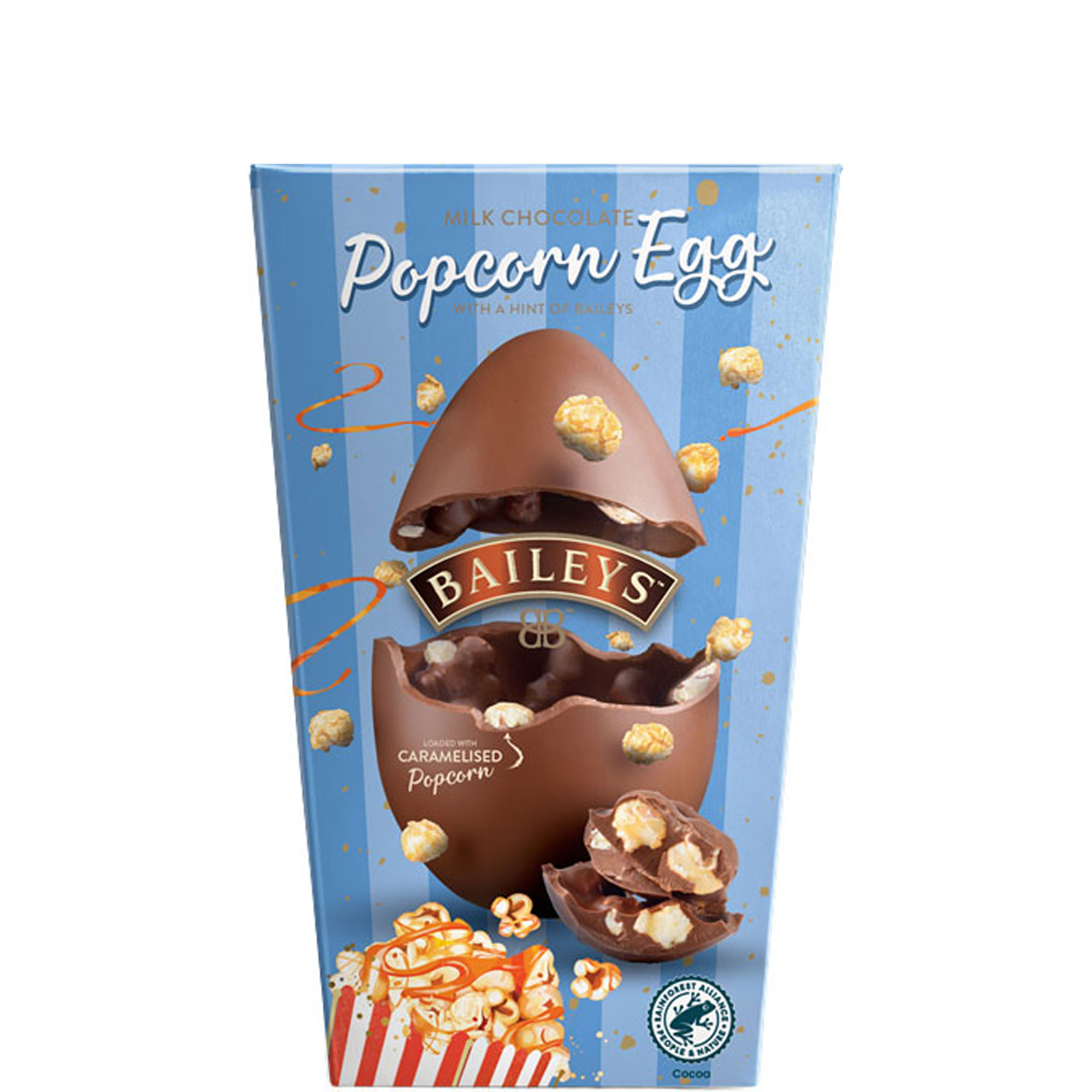 Chocolate Popcorn Egg 230g