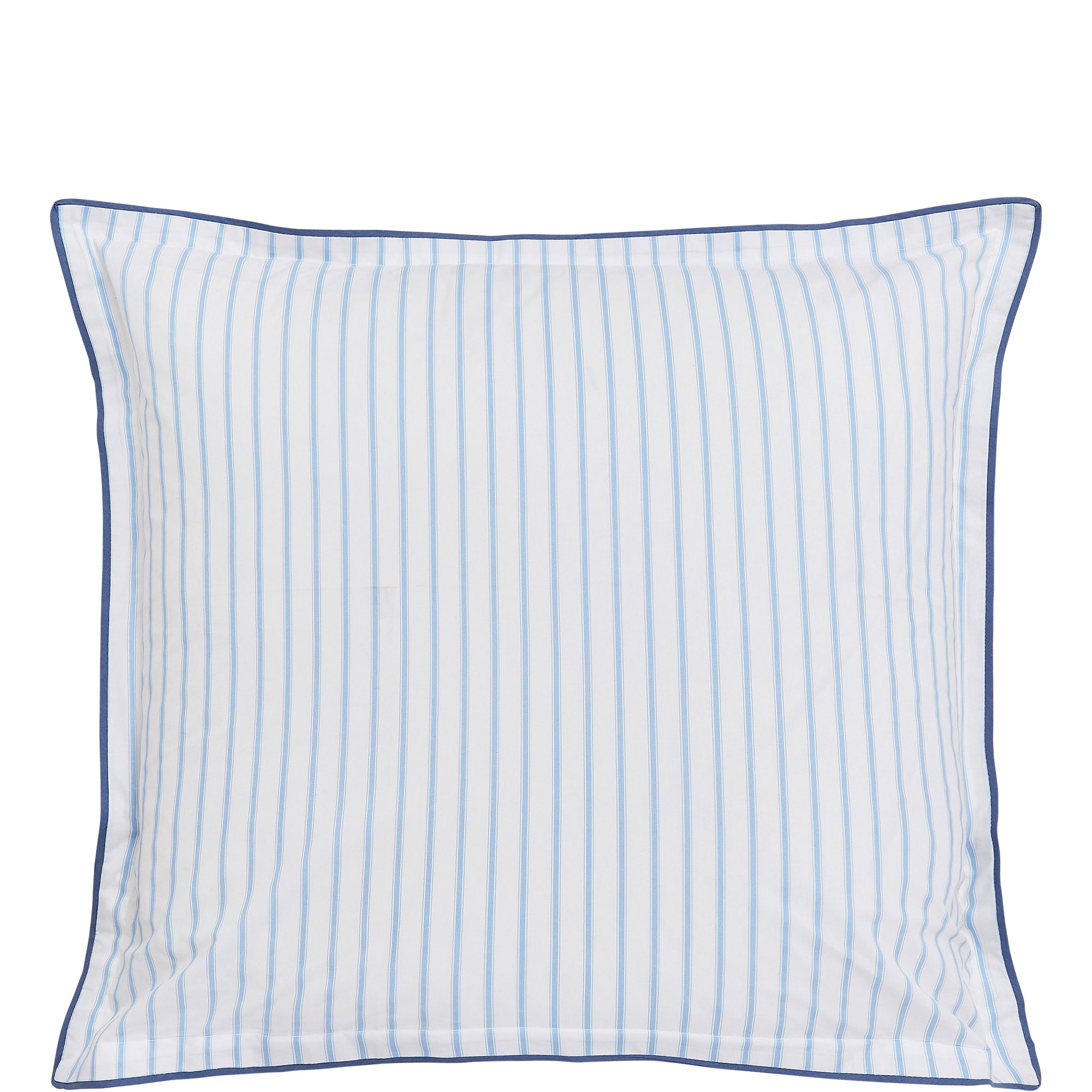 Seren Square Pillowcase Pair Denim Blue/Pink