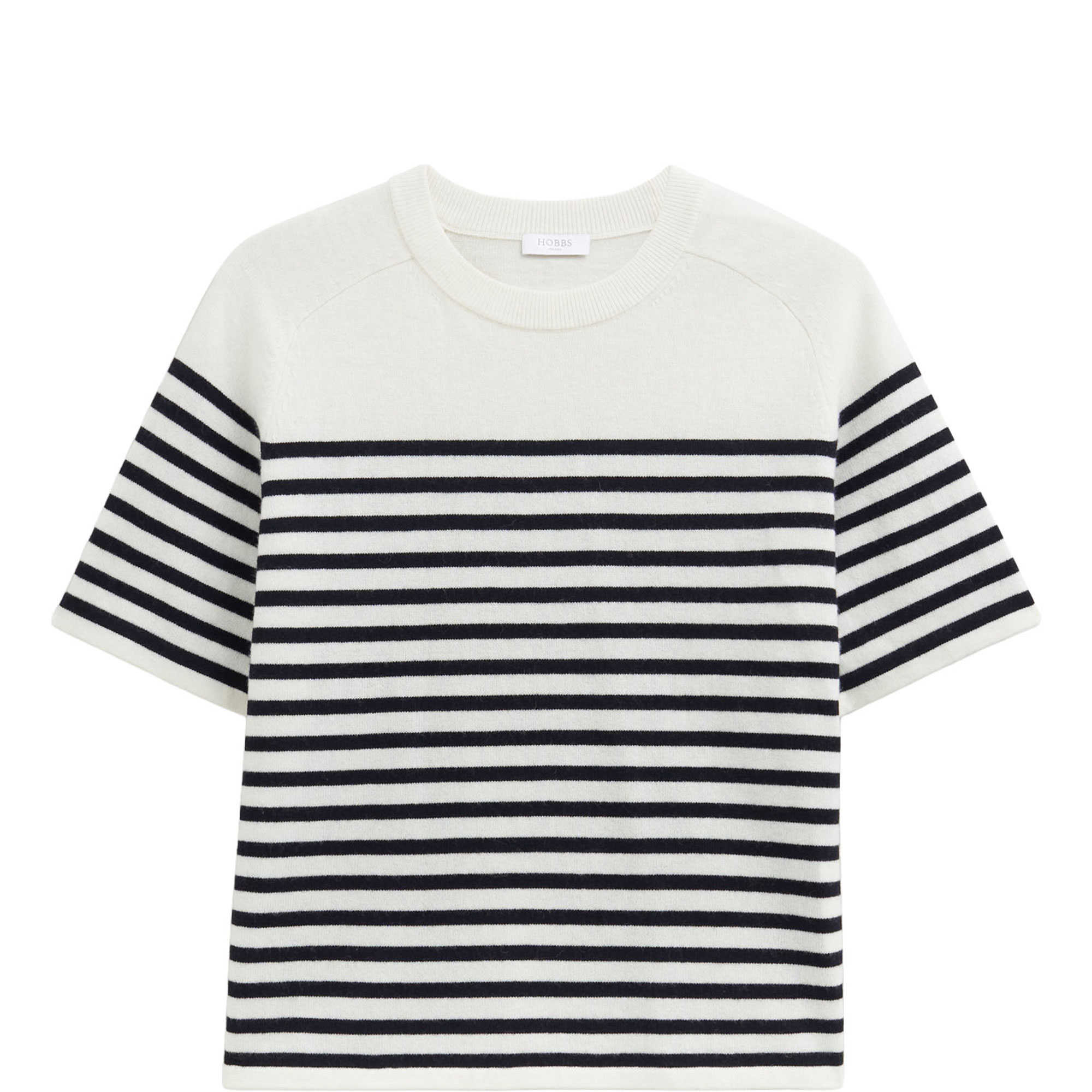 Demi Striped Knitted T-Shirt