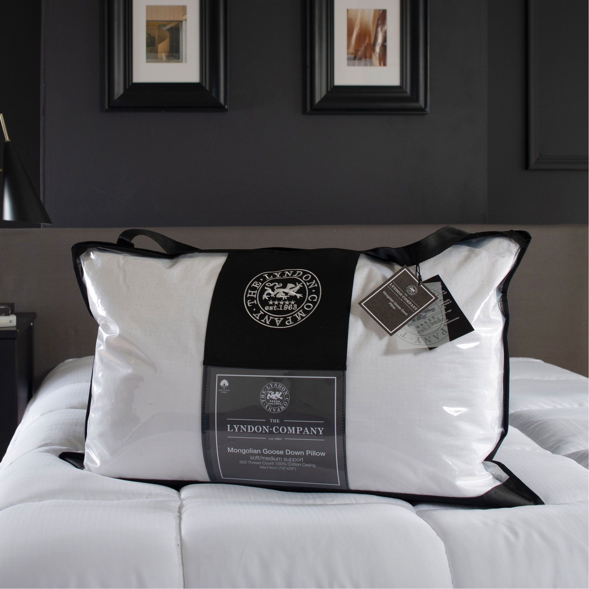 White Goose Down Mongolian Pillow