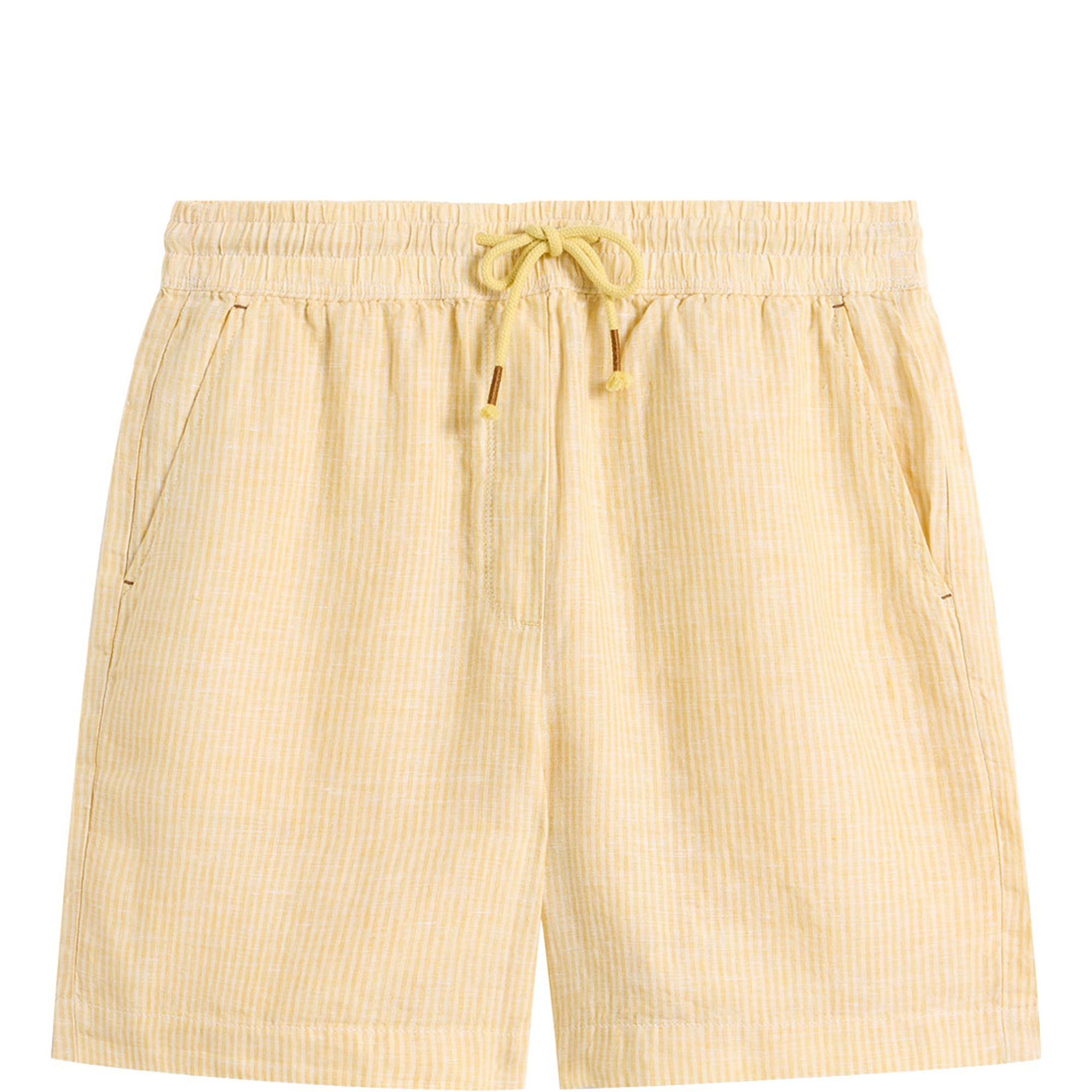 Belle Striped Linen Shorts