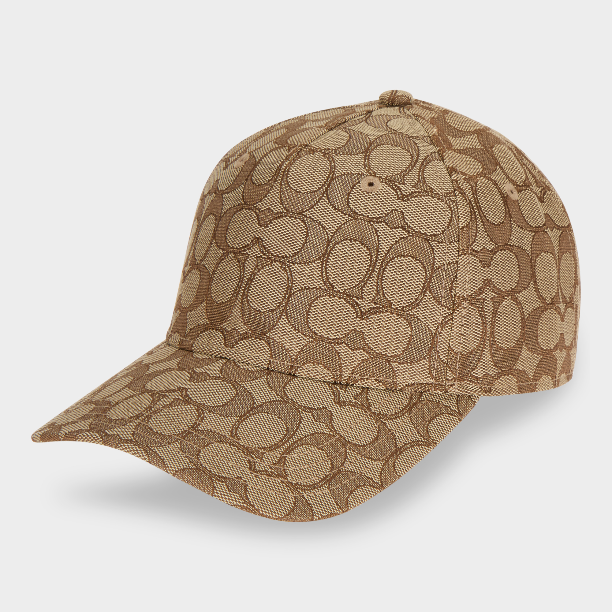 Signature Jacquard Logo Baseball Cap