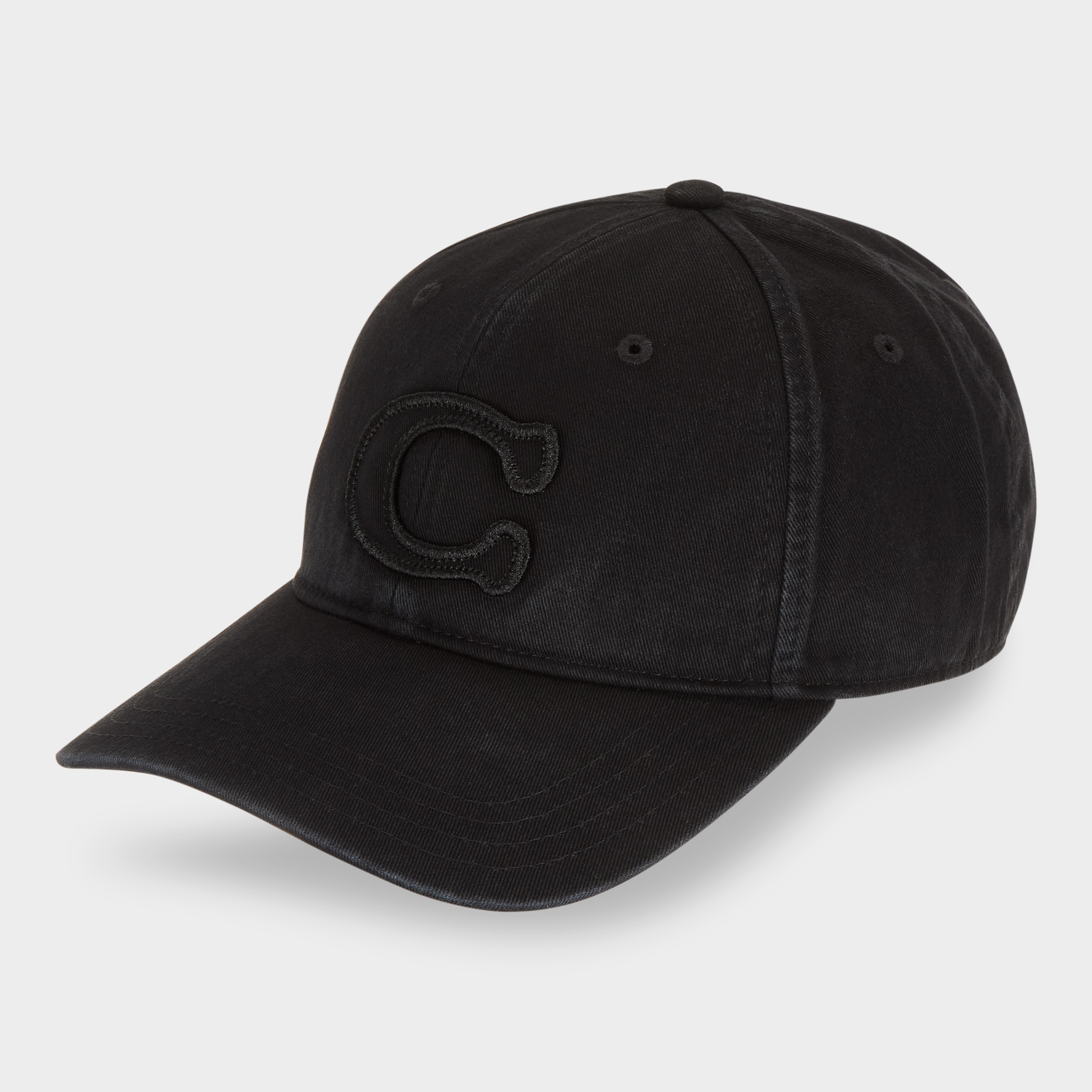 Twill Bow Baseball Cap