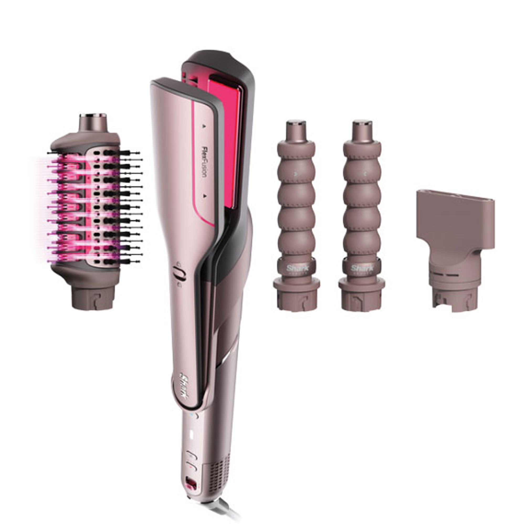 FlexFusion Straight 4-in-1 Air and Ceramic Styling Drying and Straightening System Cosmic Blush