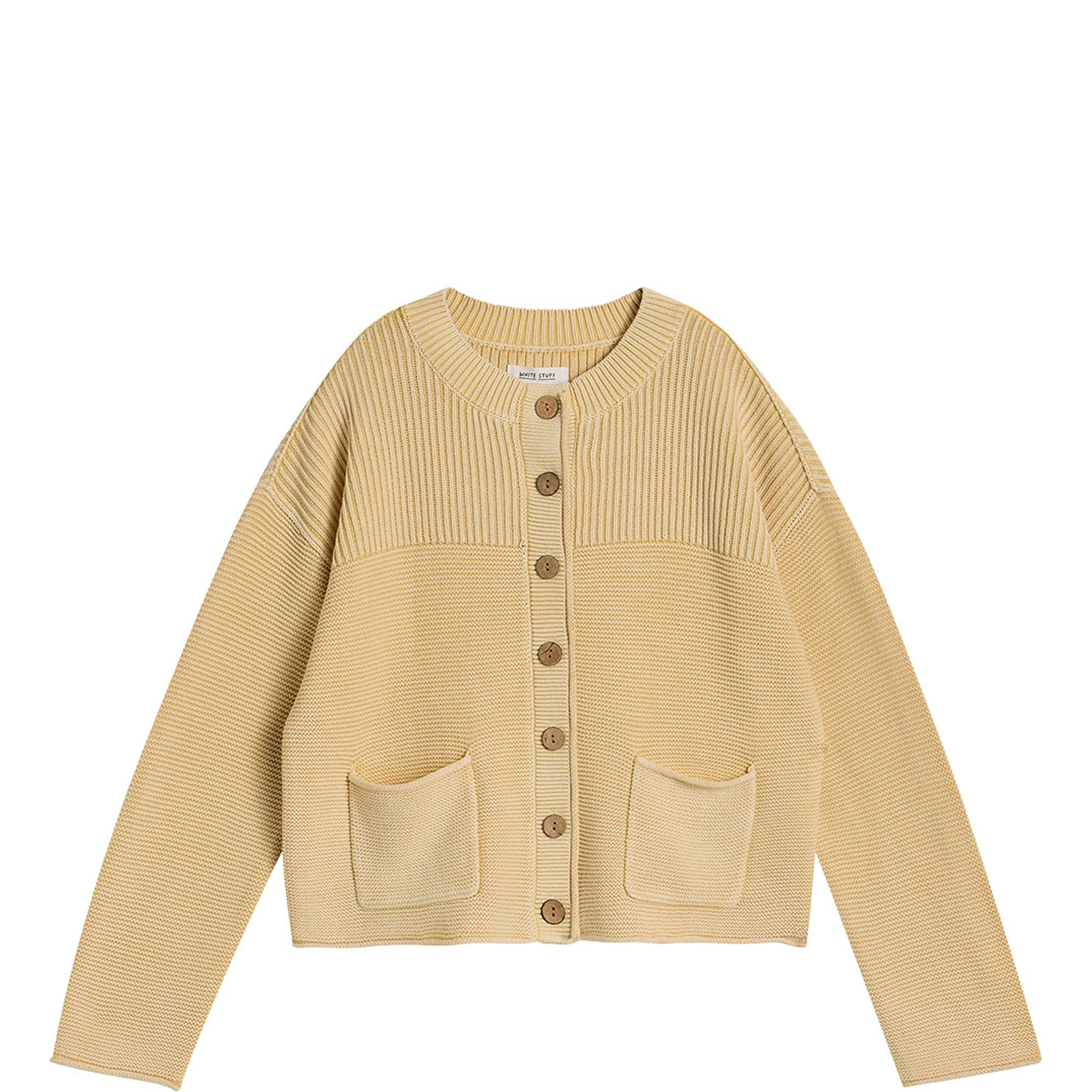 Gigi Washed Ribbed Cardigan