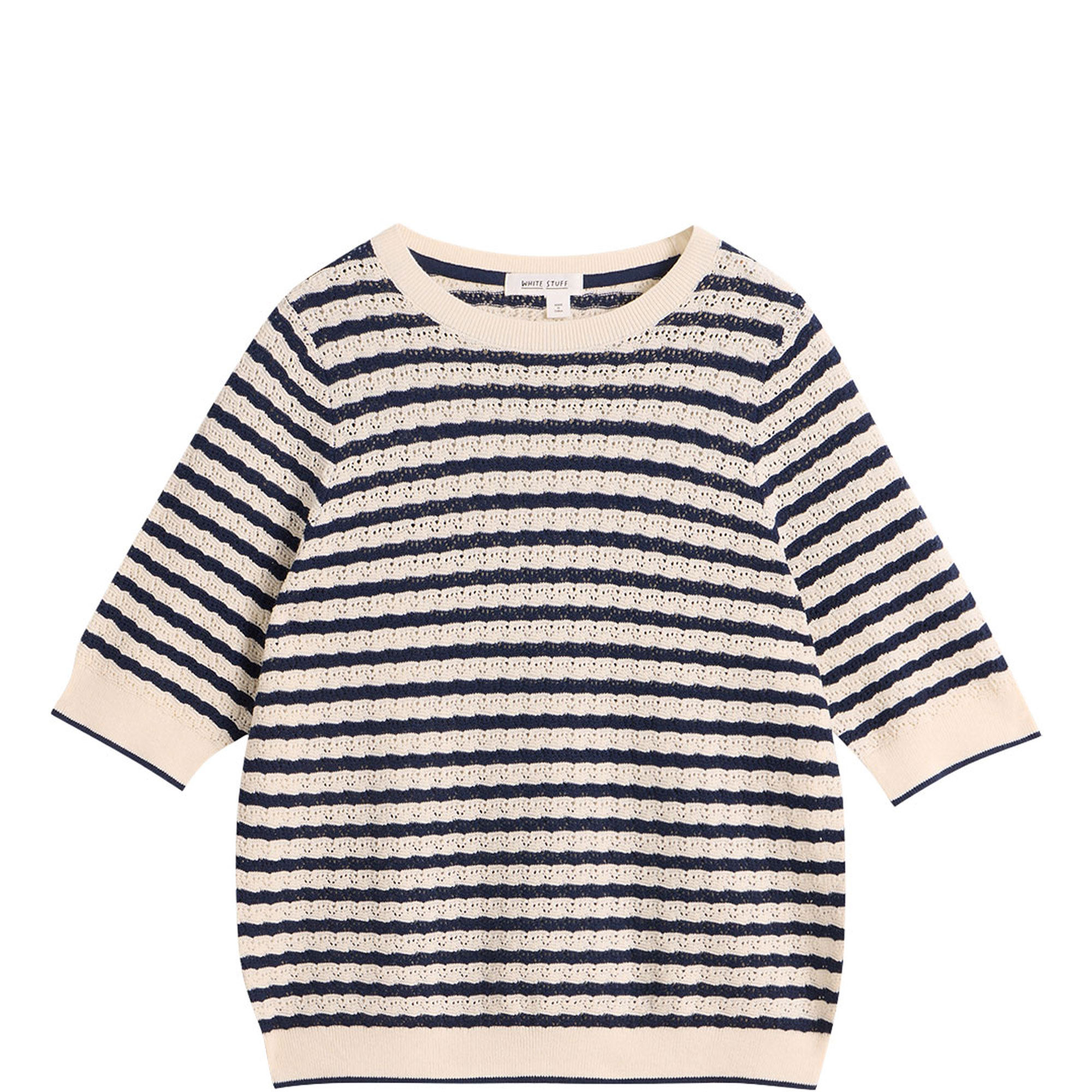 Holly Pointelle Knitted Top