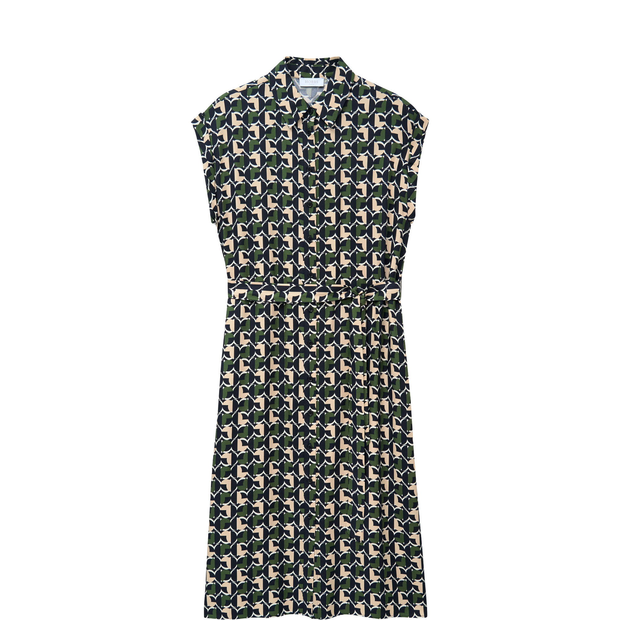 Kalinda Printed Shirt Dress