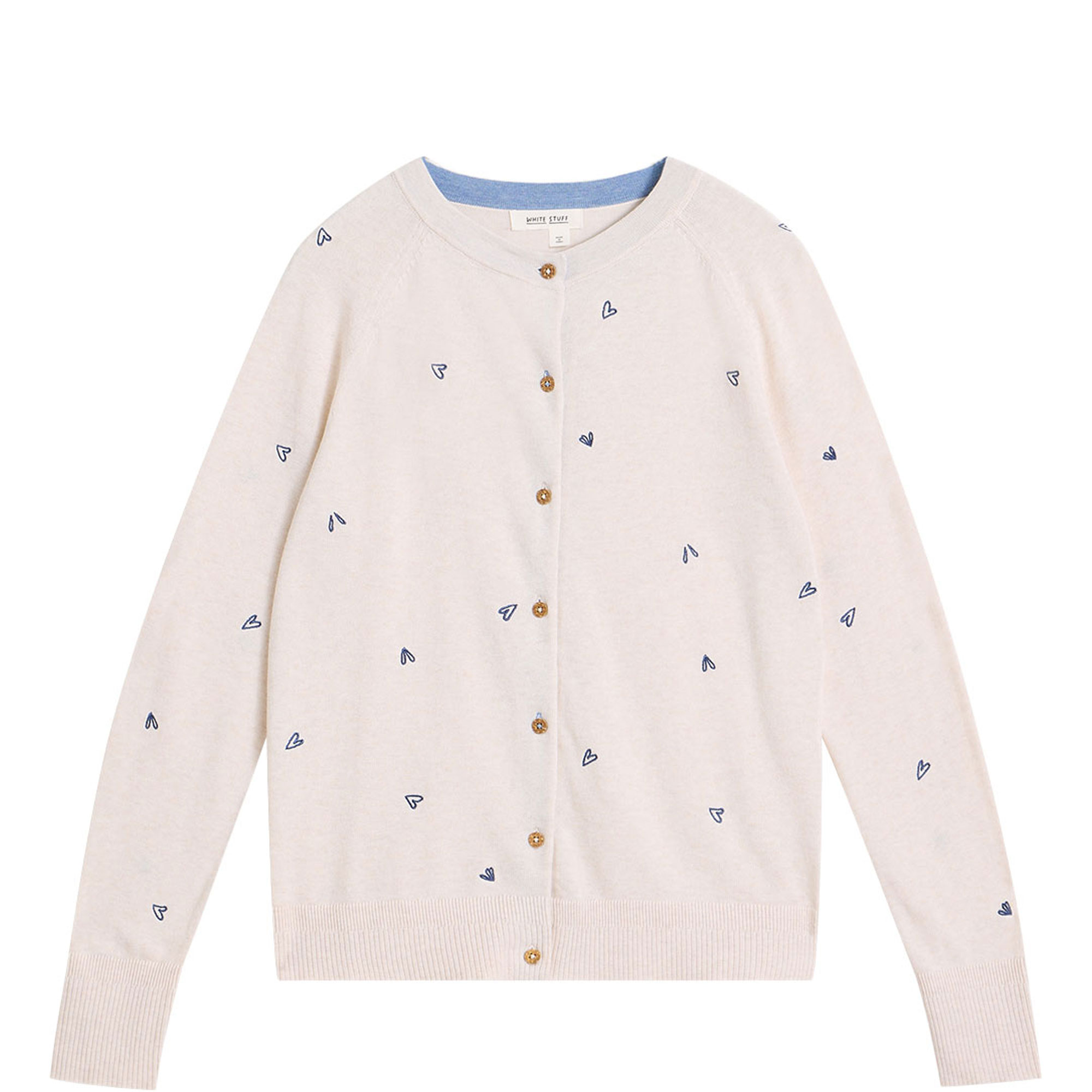 Lulu Embroidered Heart Cardigan