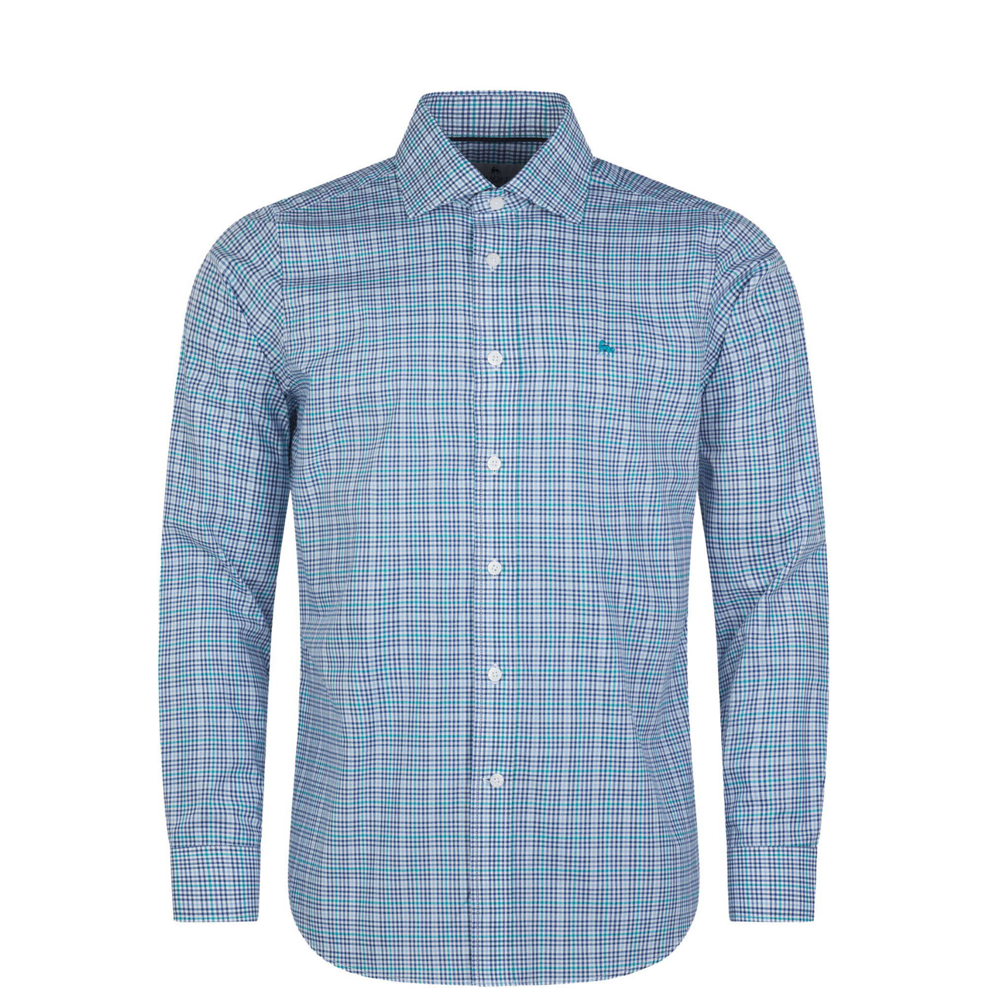 Nephin Check Print Shirt