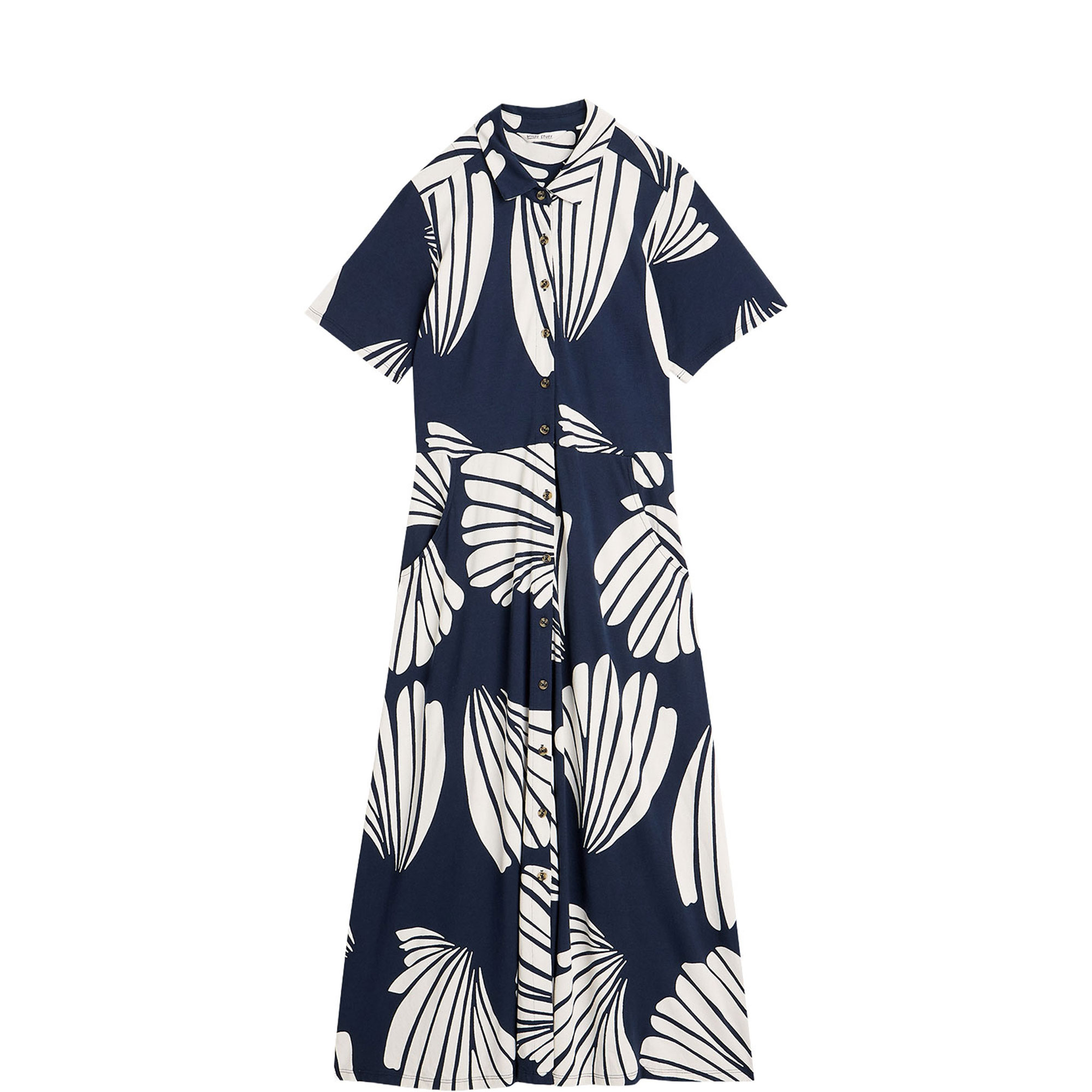 Rua Floral Flared Shirt Dress