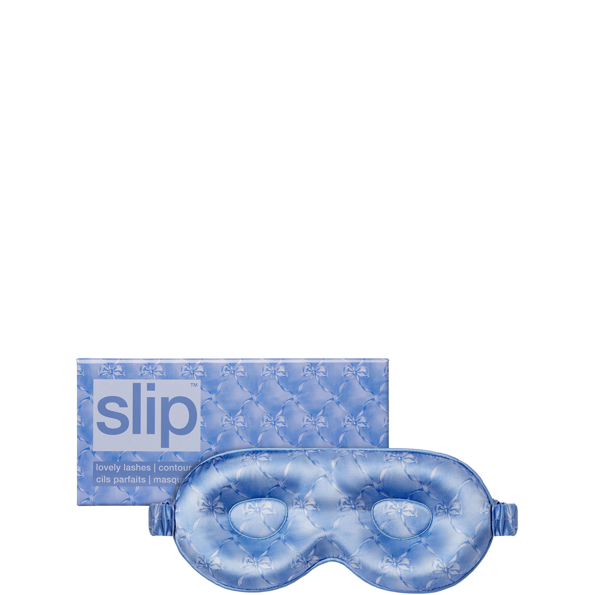 Pure Silk Contour Sleep Mask - Bluebelle