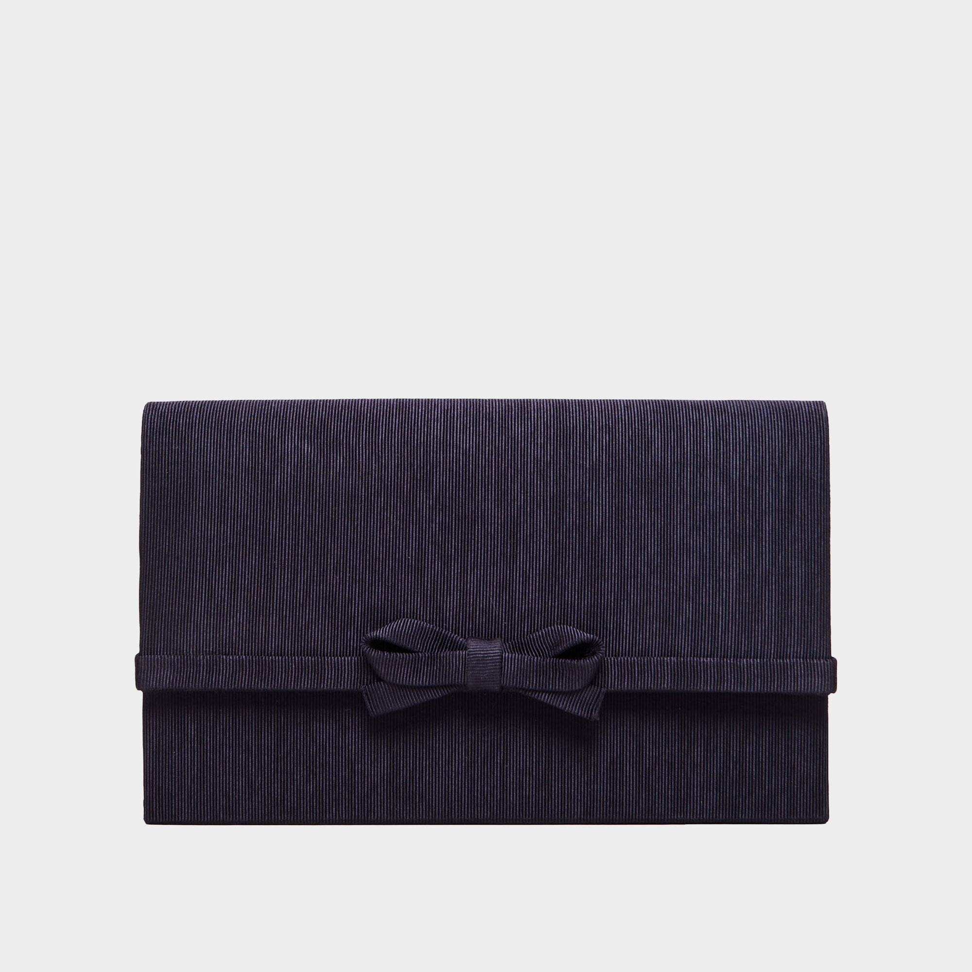 Grosgrain Bow Chain Clutch