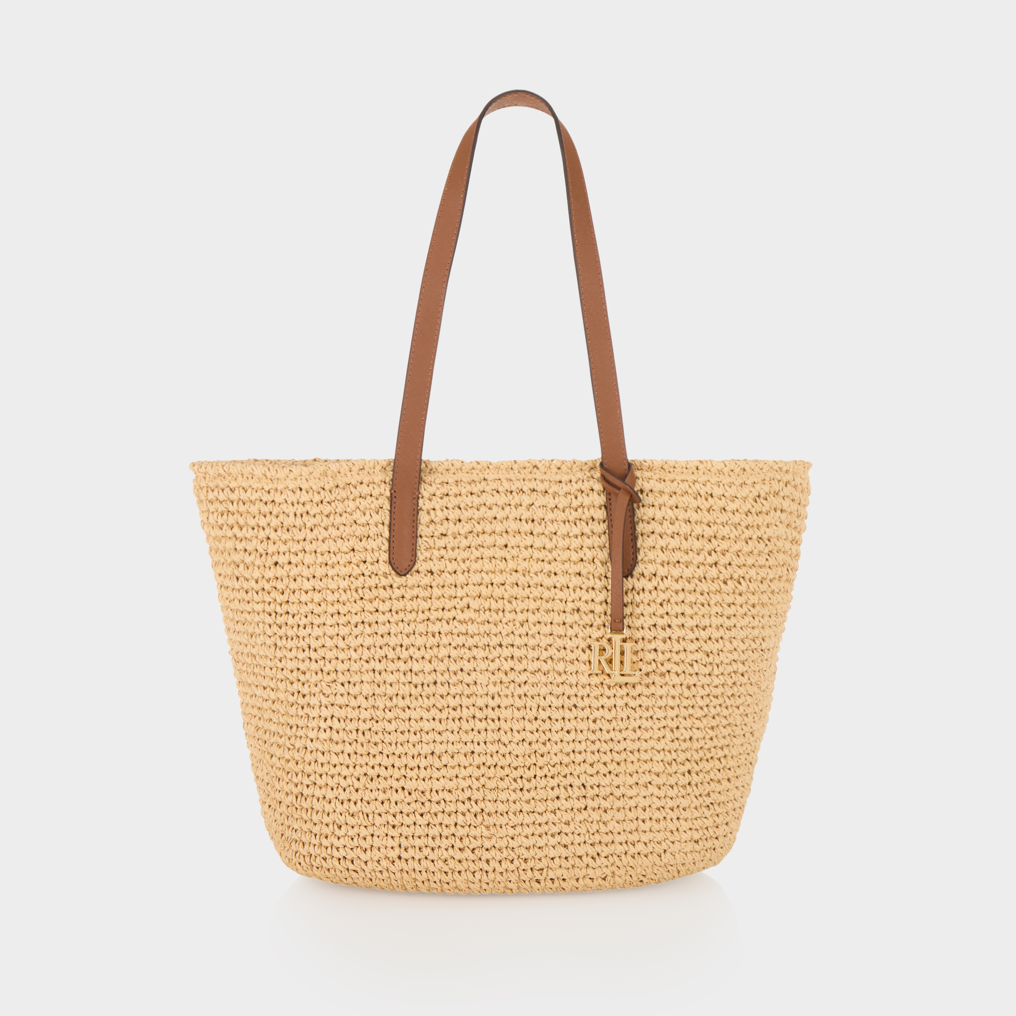 Lainey Large Woven Tote Bag