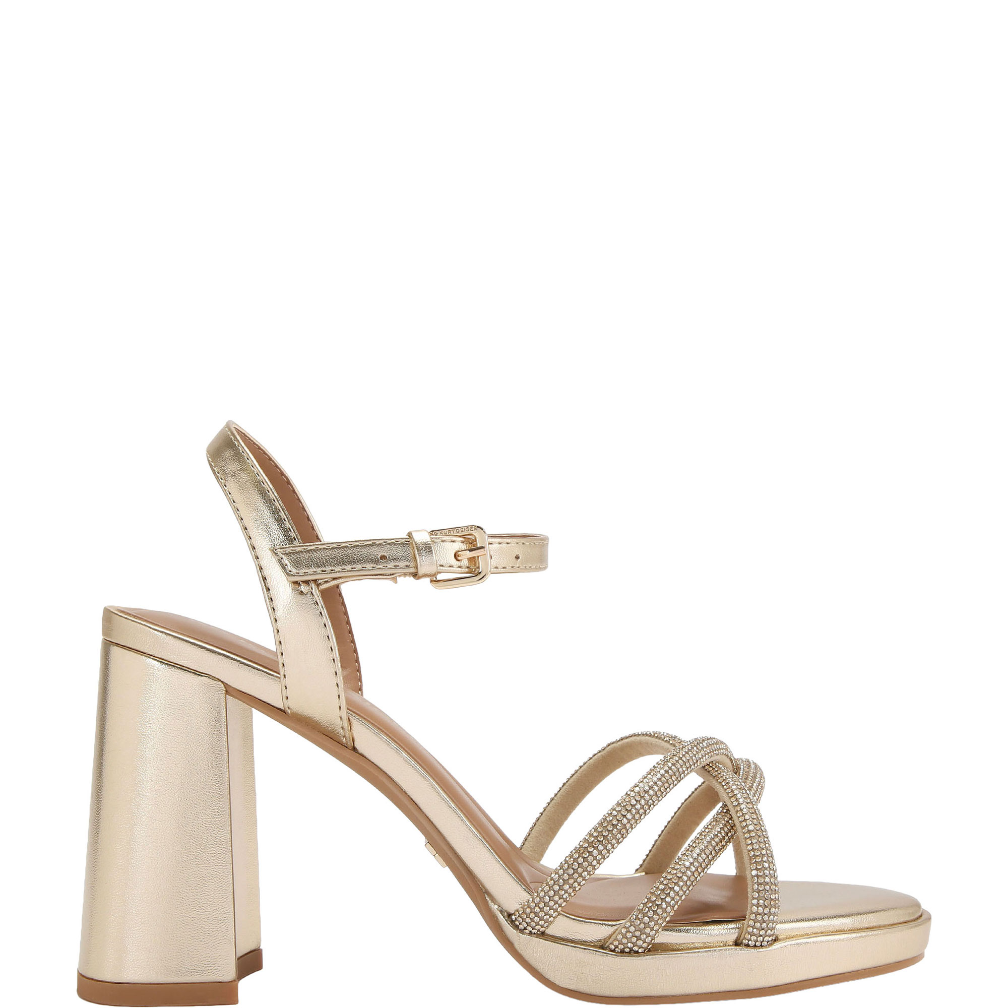 Abra Embellished Platform Sandals