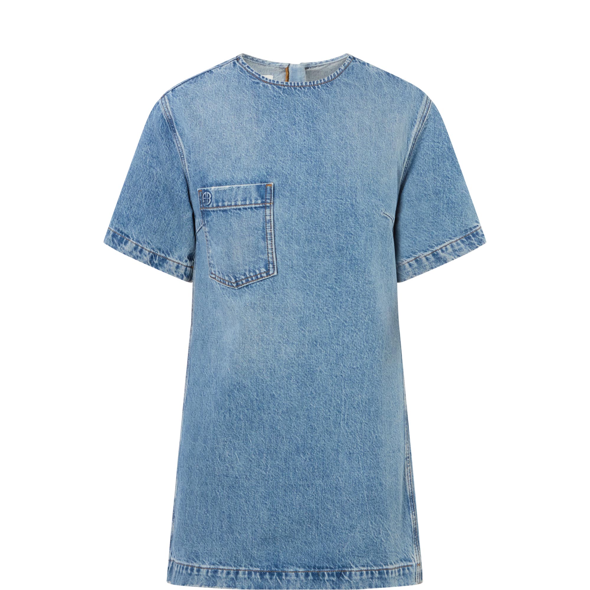 Tulah Pocket Denim Mini Dress