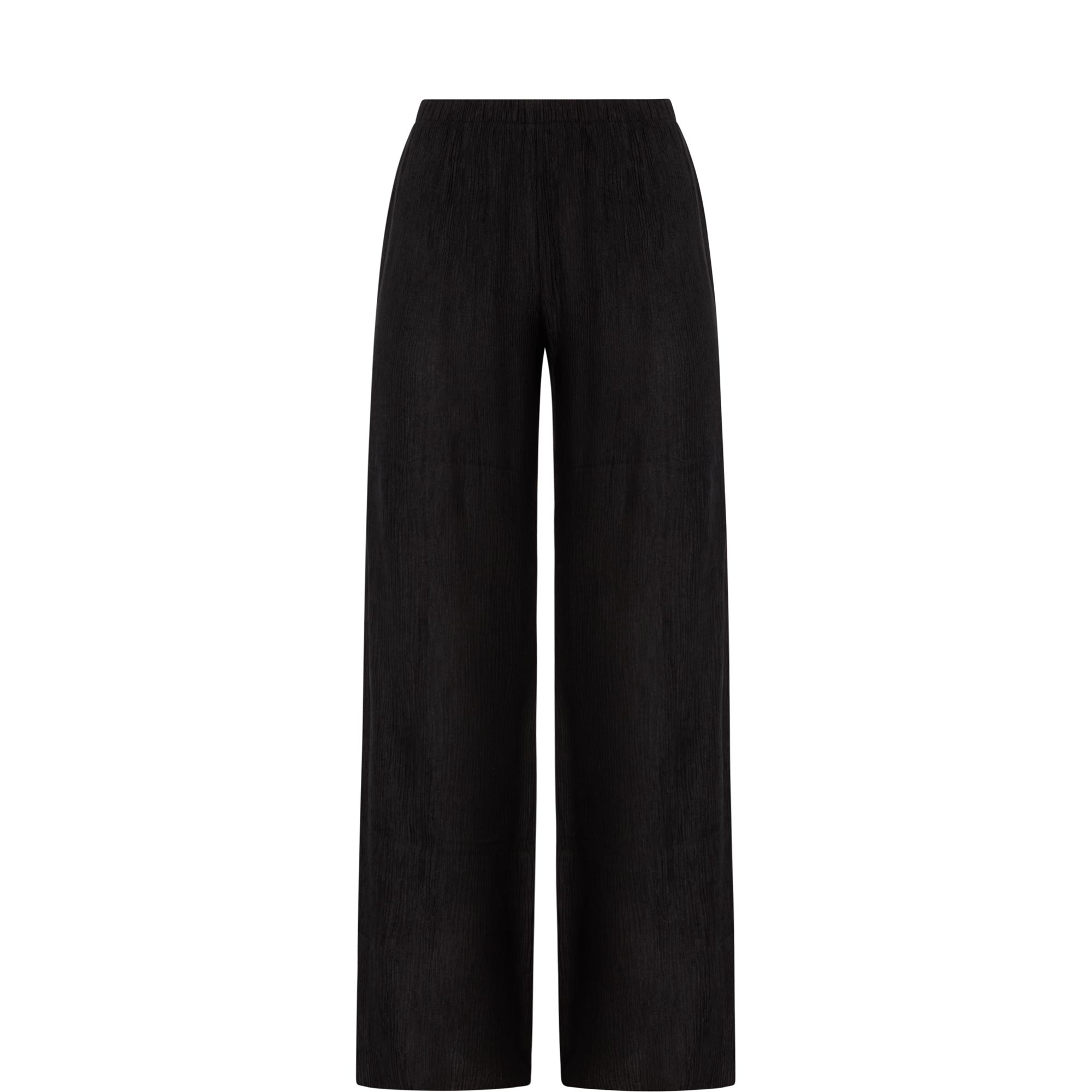 Aden Pliss&eacute; Wide Leg Trousers