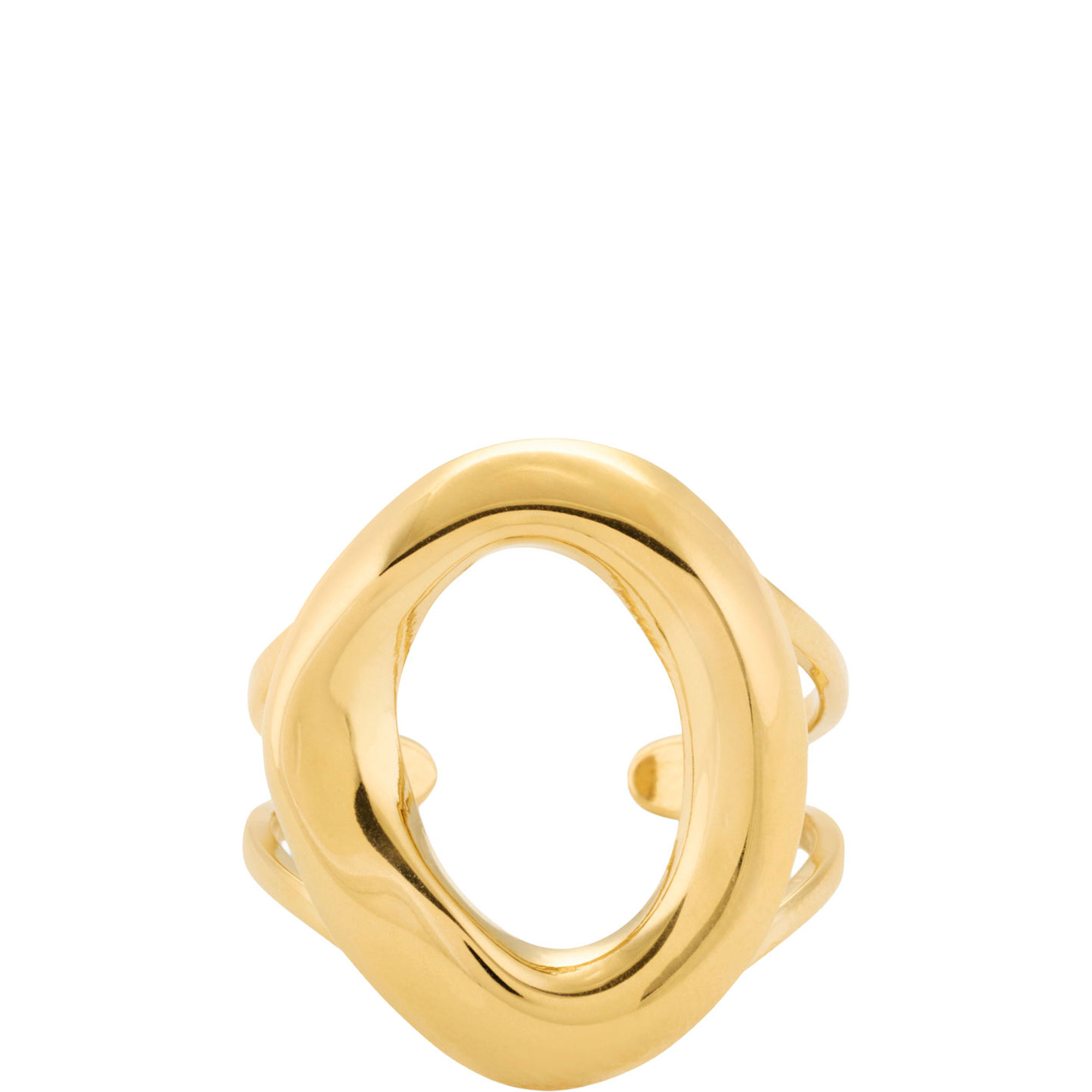 Circle Chunky Adjustable Ring