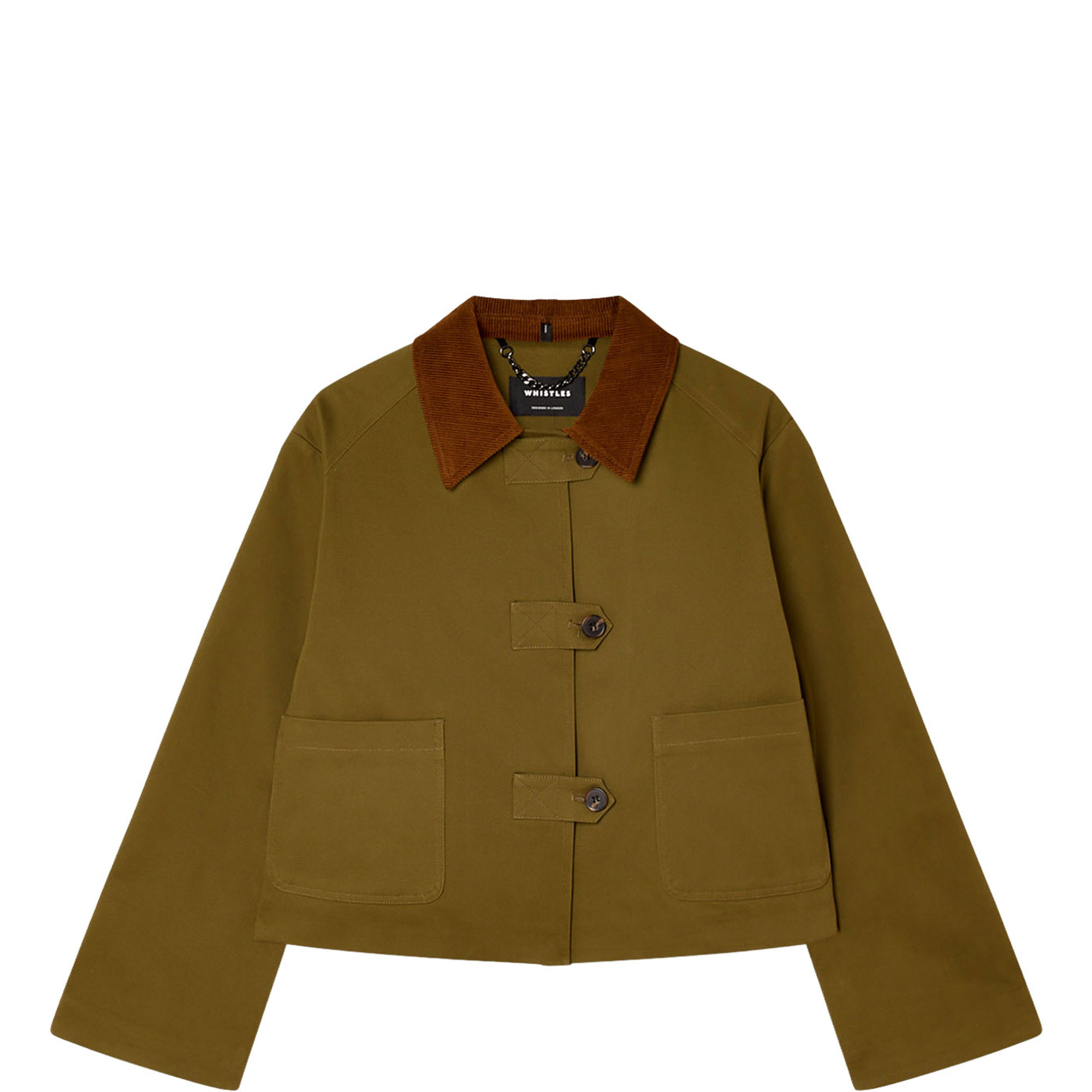 Corduroy Collar Jacket