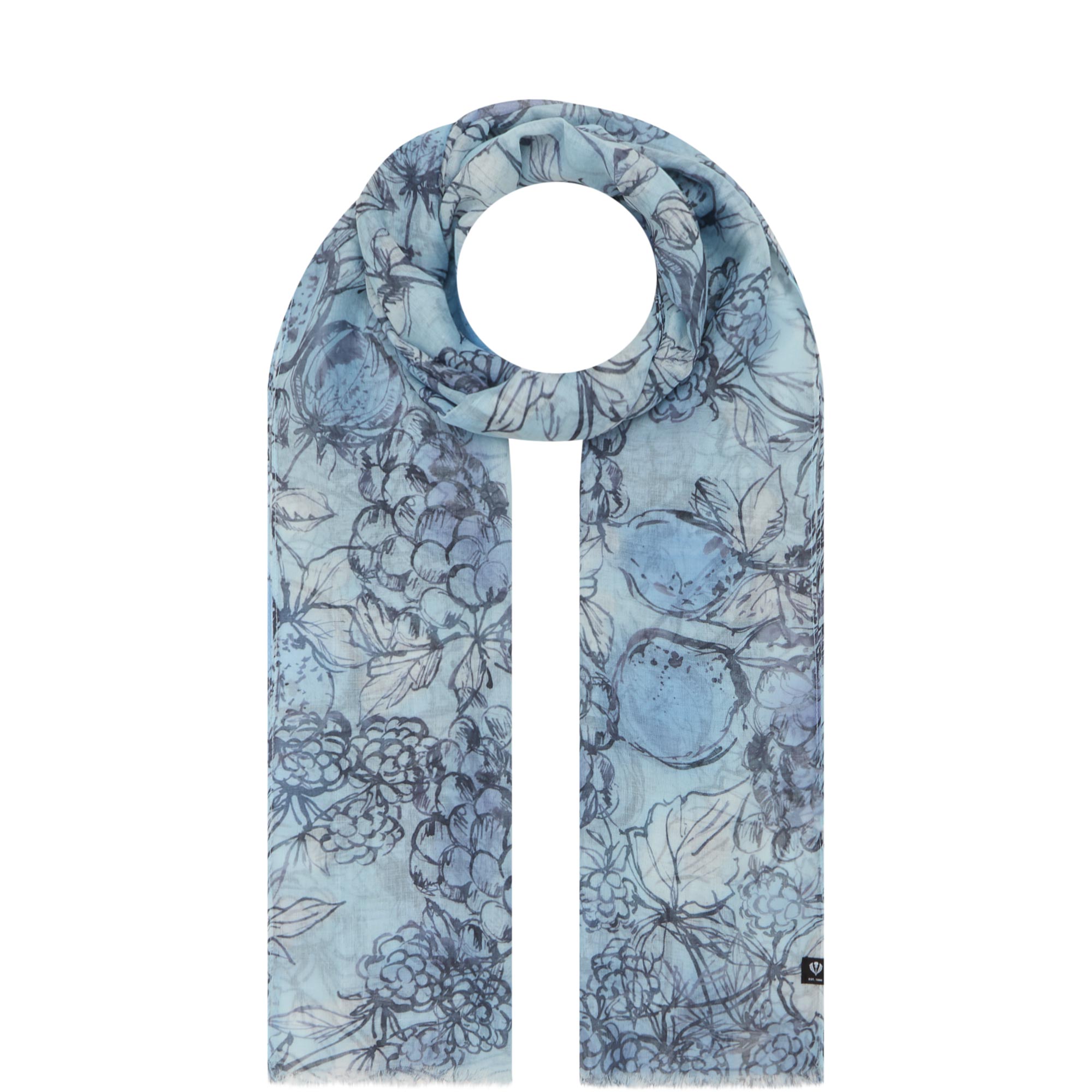 Fresh Fruits Wrap Scarf