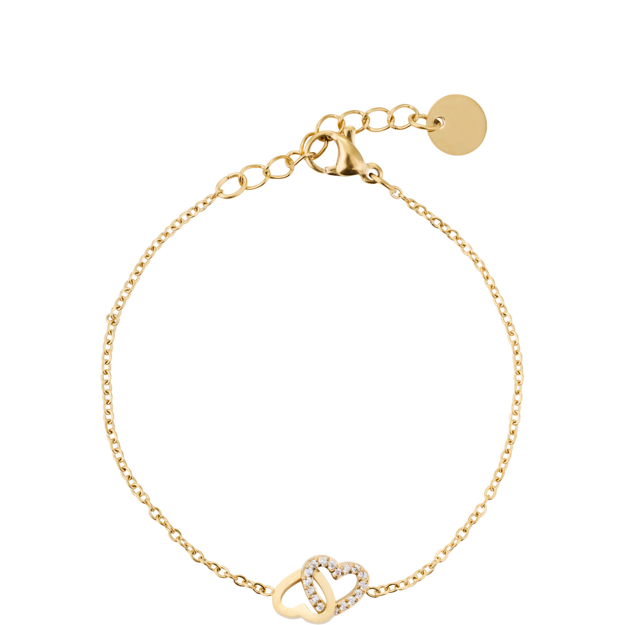 Infinity Heart Chain Bracelet