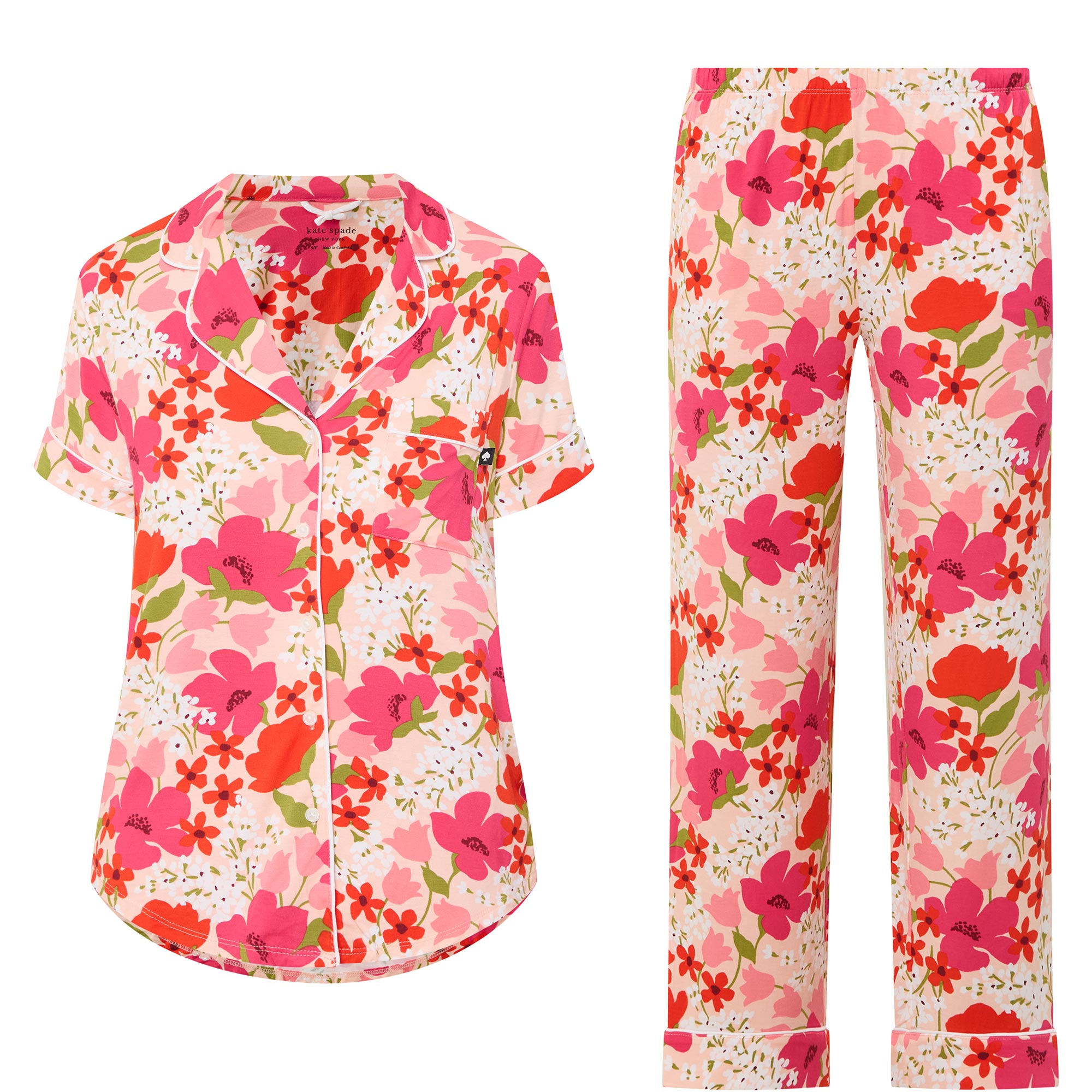 Poppy Print Pyjama Set