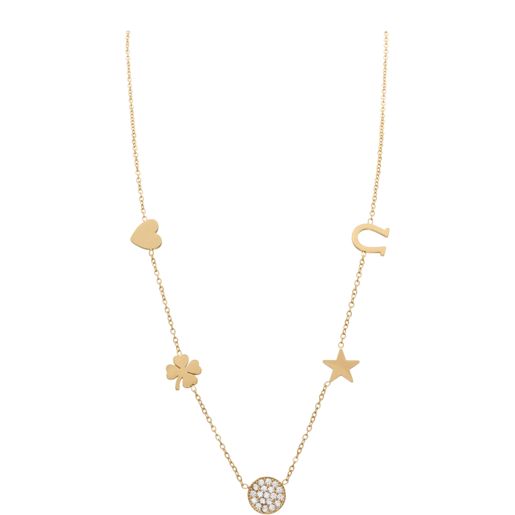 Luck Of The Irish Charm Necklace