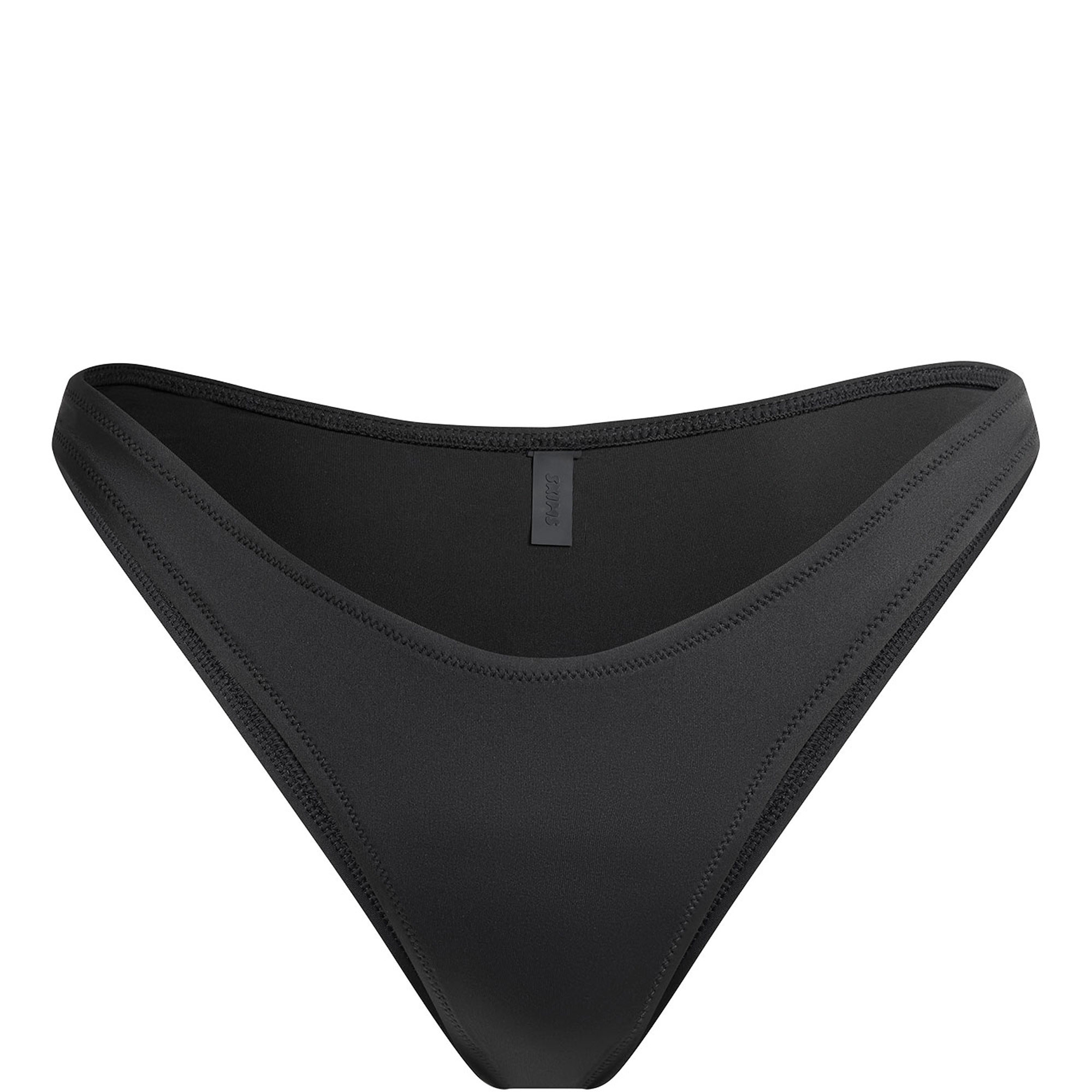 Signature Swim Tanga Bikini Bottom Onyx