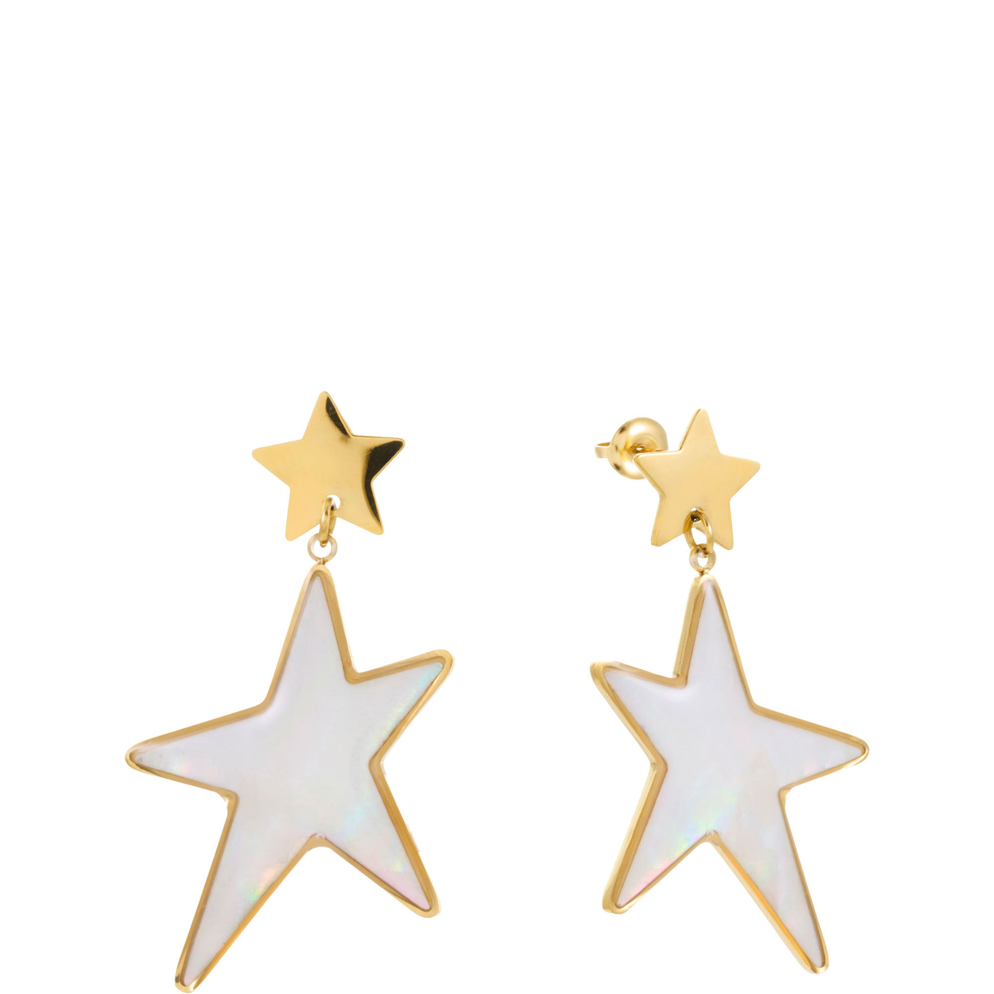 Starstruck Enamel Drop Earrings