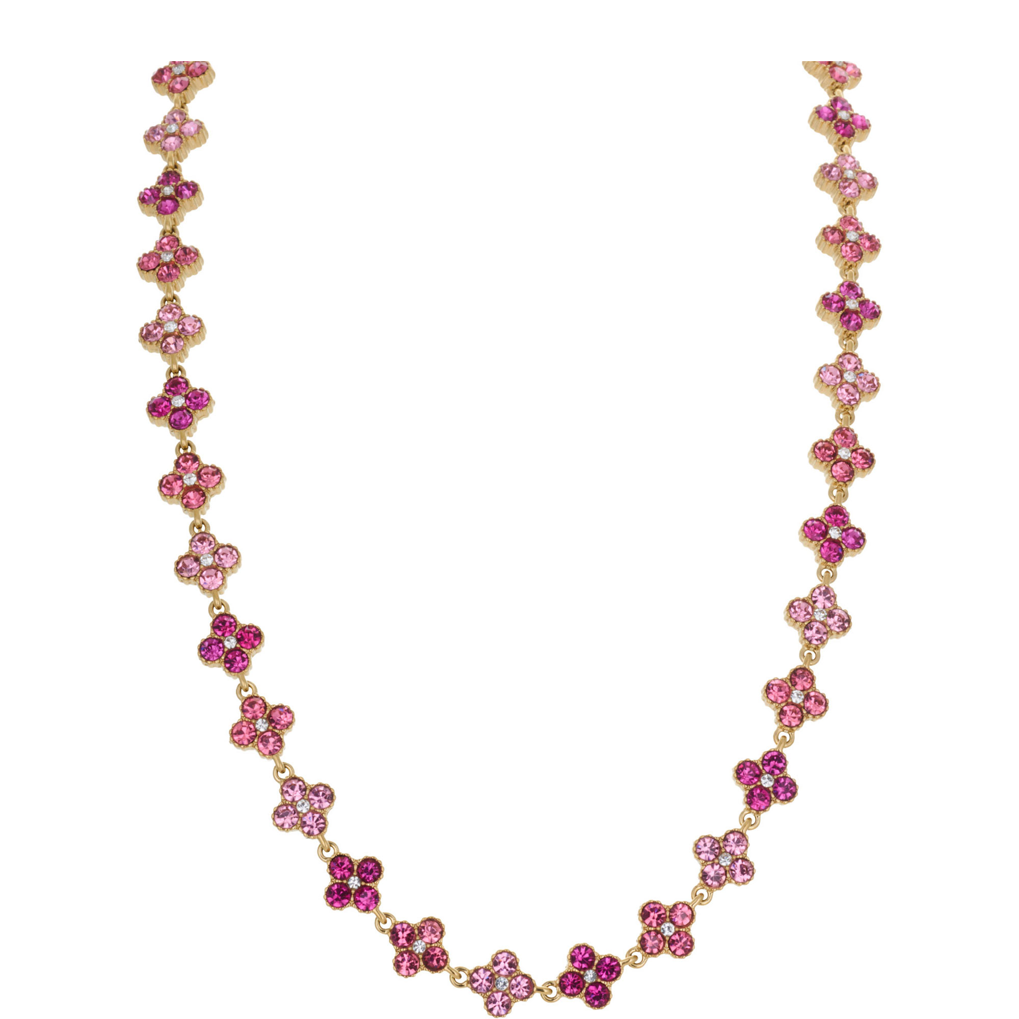 Total Glam Floral Chain Necklace