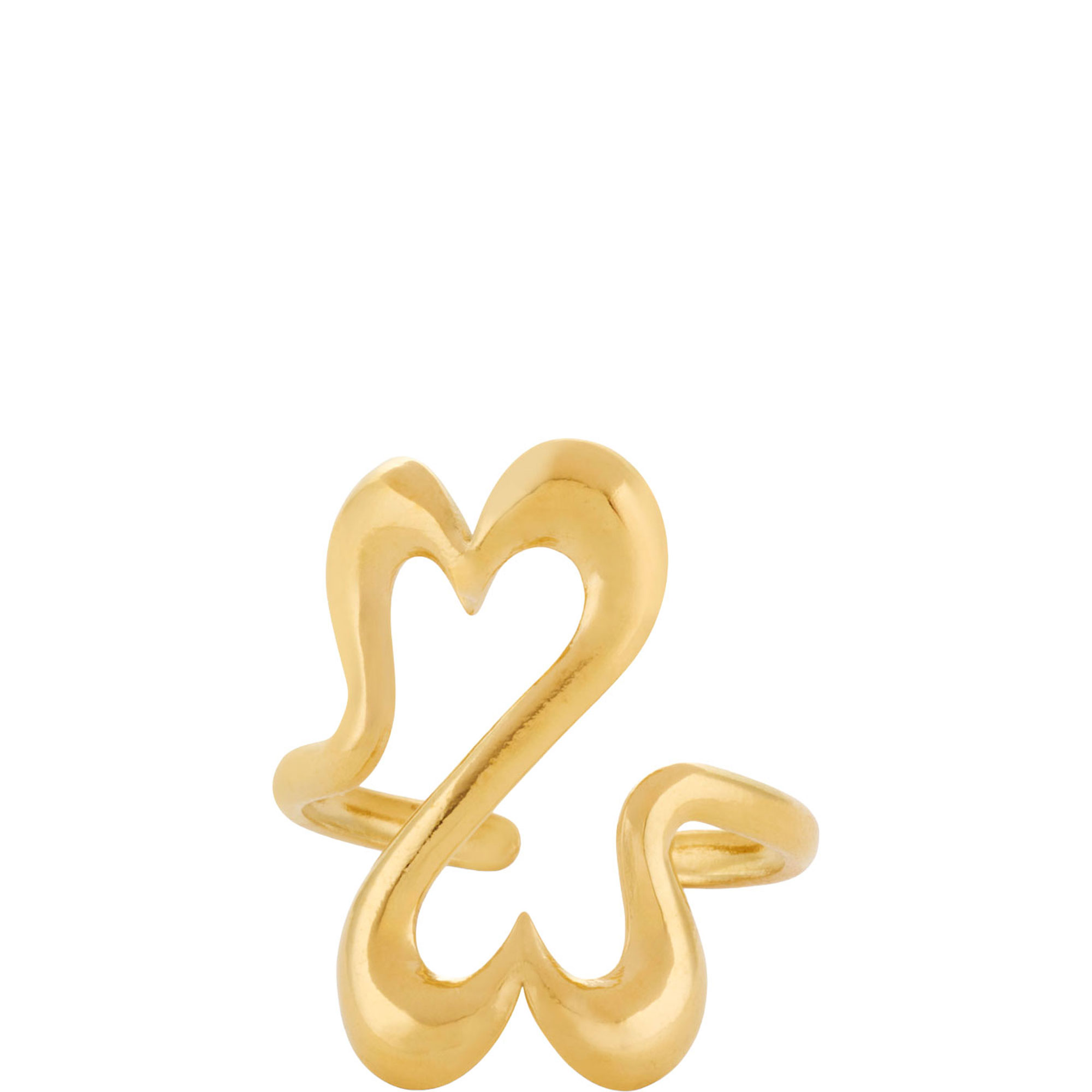 Woven Hearts Adjustable Ring