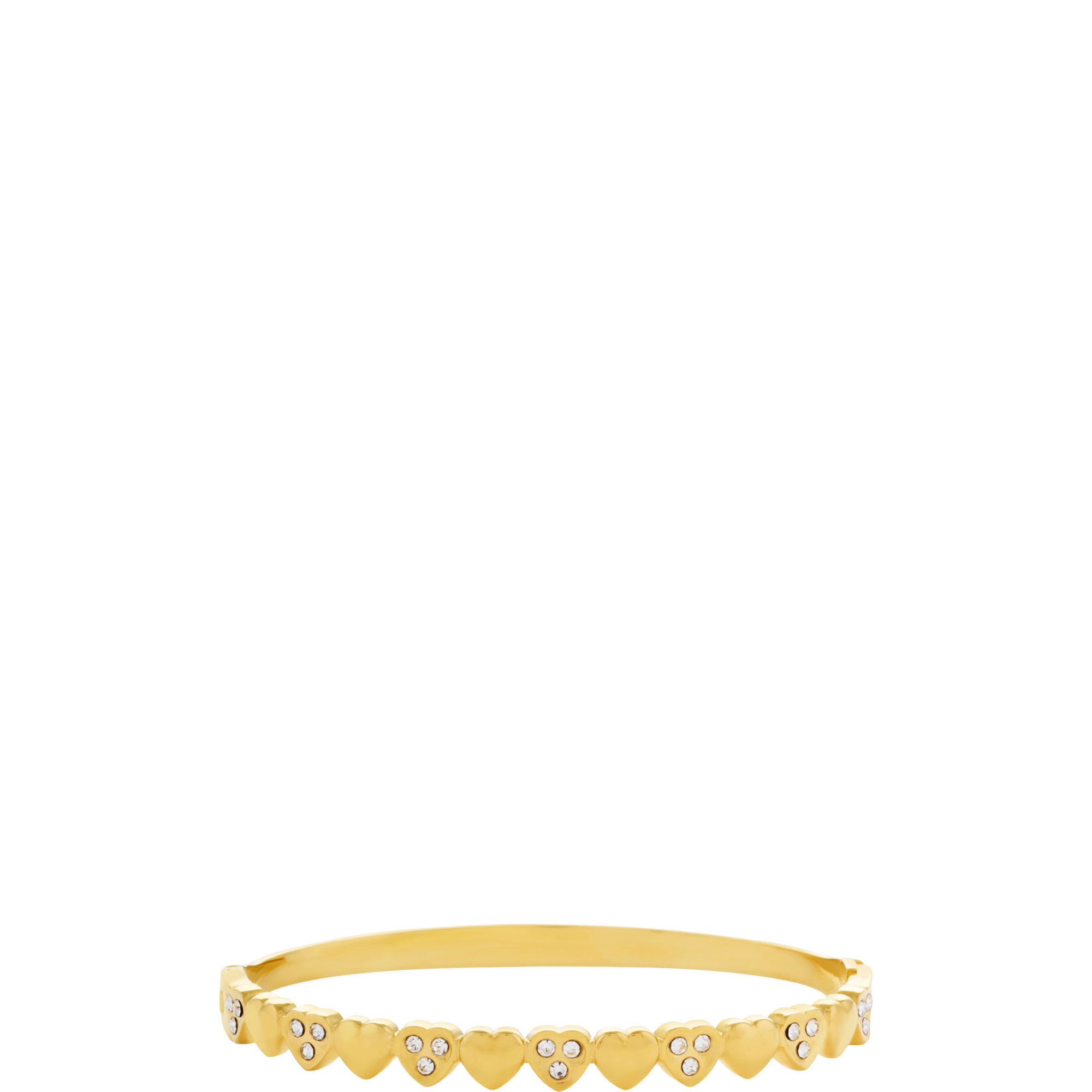 Connected Hearts Bangle Bracelet