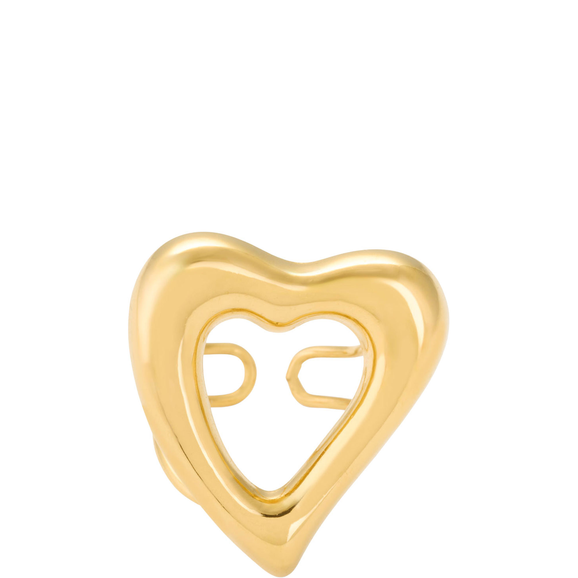 Heart Chunky Adjustable Ring