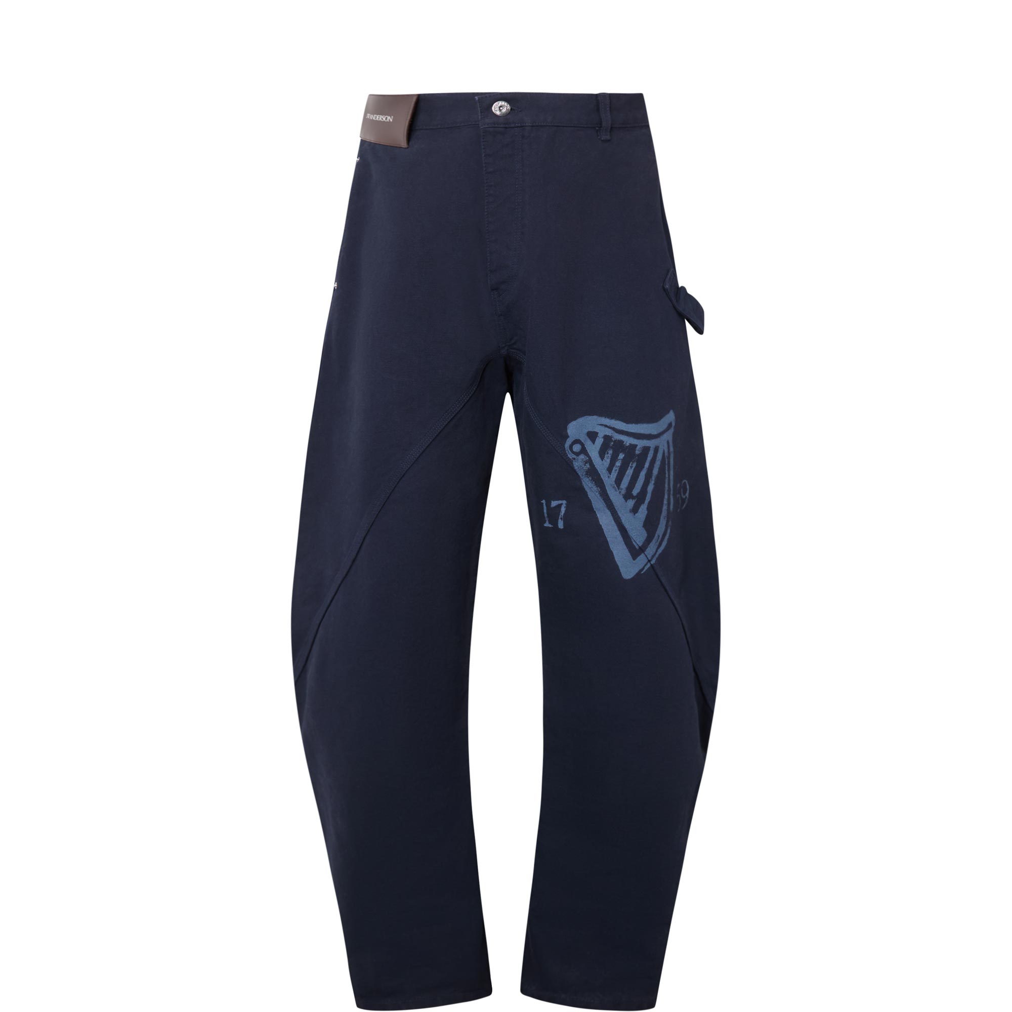 Guinness Stencil Twisted Workwear Trousers