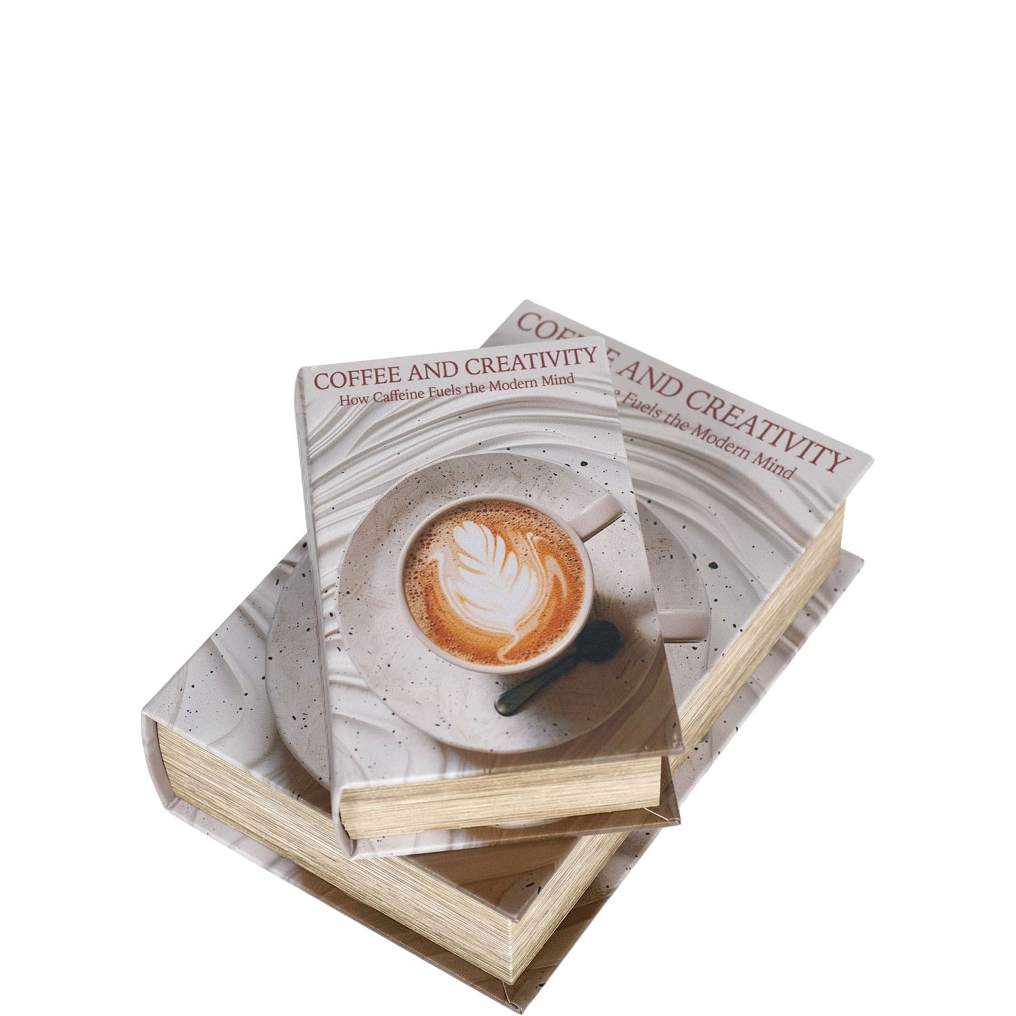 Coffee Book Storage Box Two-Piece Set