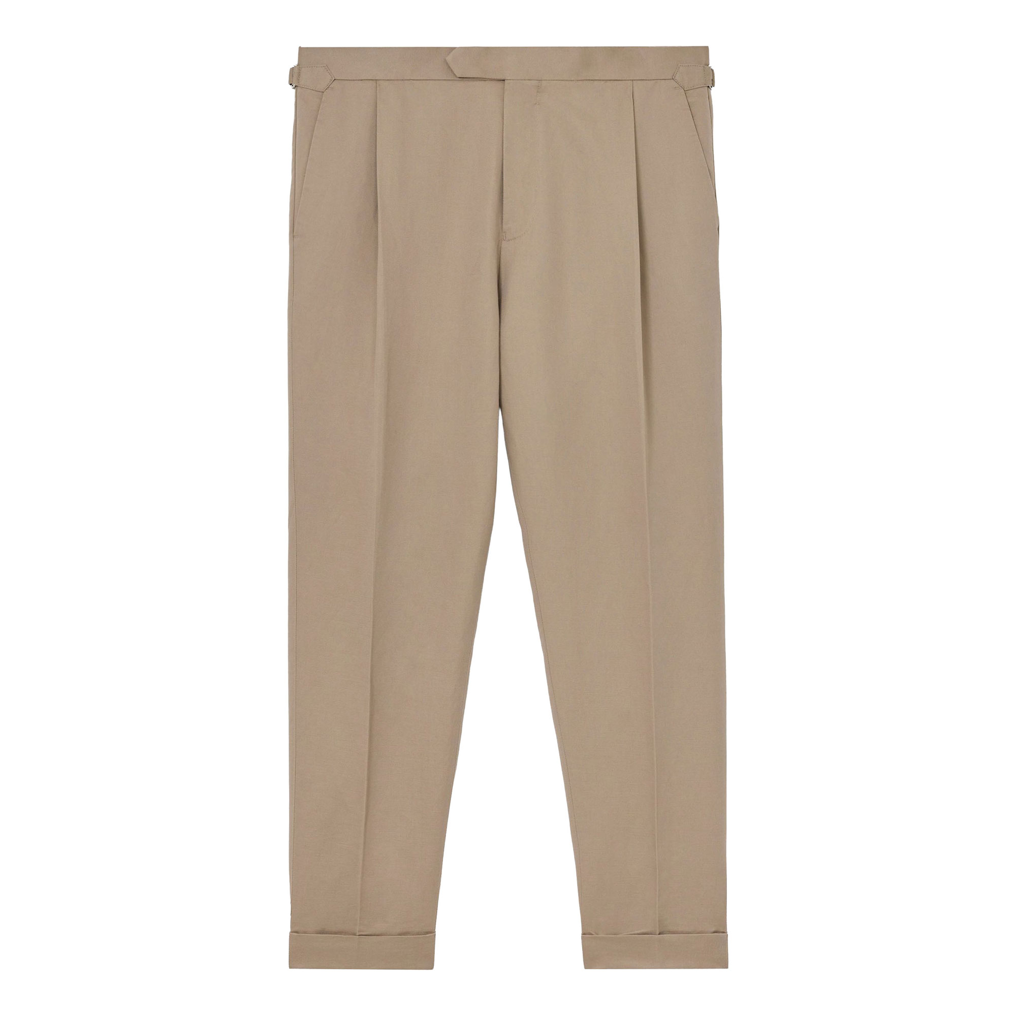Reiss Com Side Adjuster Tapered Trousers
