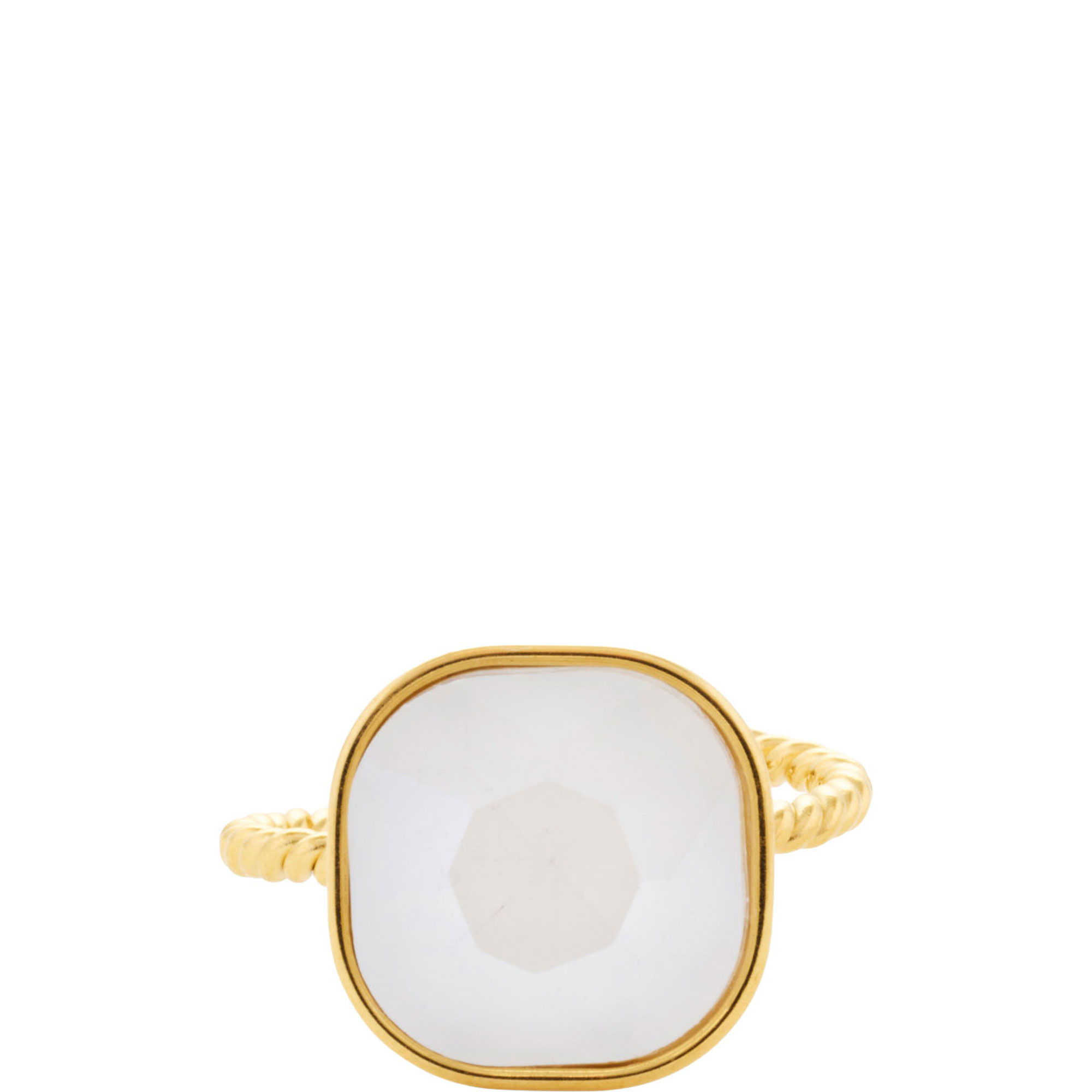 Pastel Baby Moon Adjustable Ring